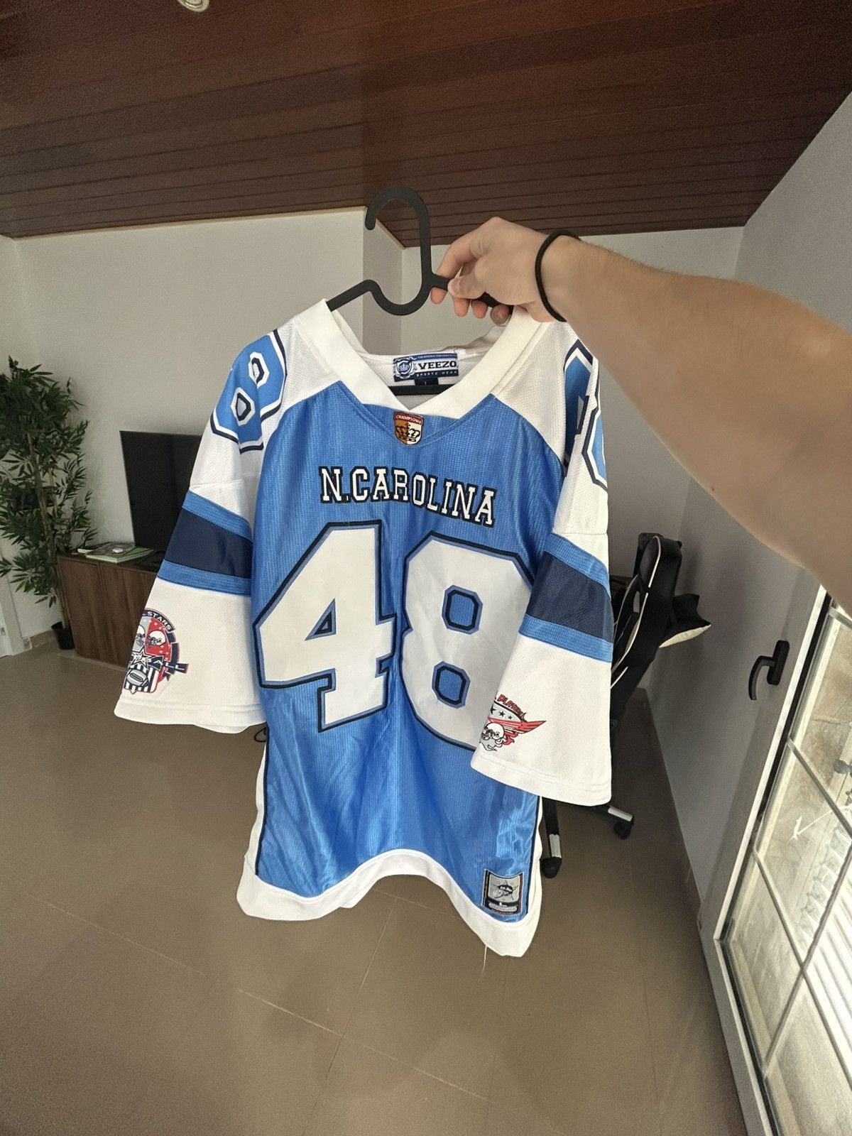 Other North Carolina 90s Retro Authentic Football jersey Size US L / EU 52-54 / 3 - 1 Thumbnail