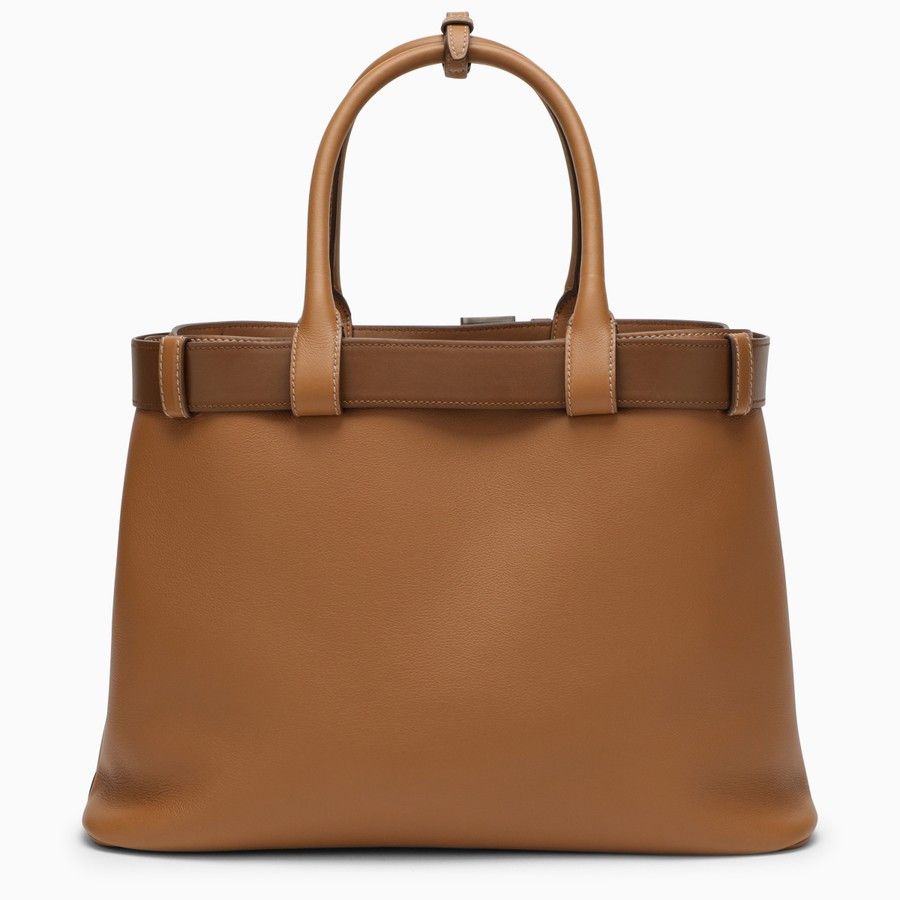 Prada o1d2blof0924 Size : OS / Leather Handbag In Brown Size ONE SIZE - 3 Thumbnail