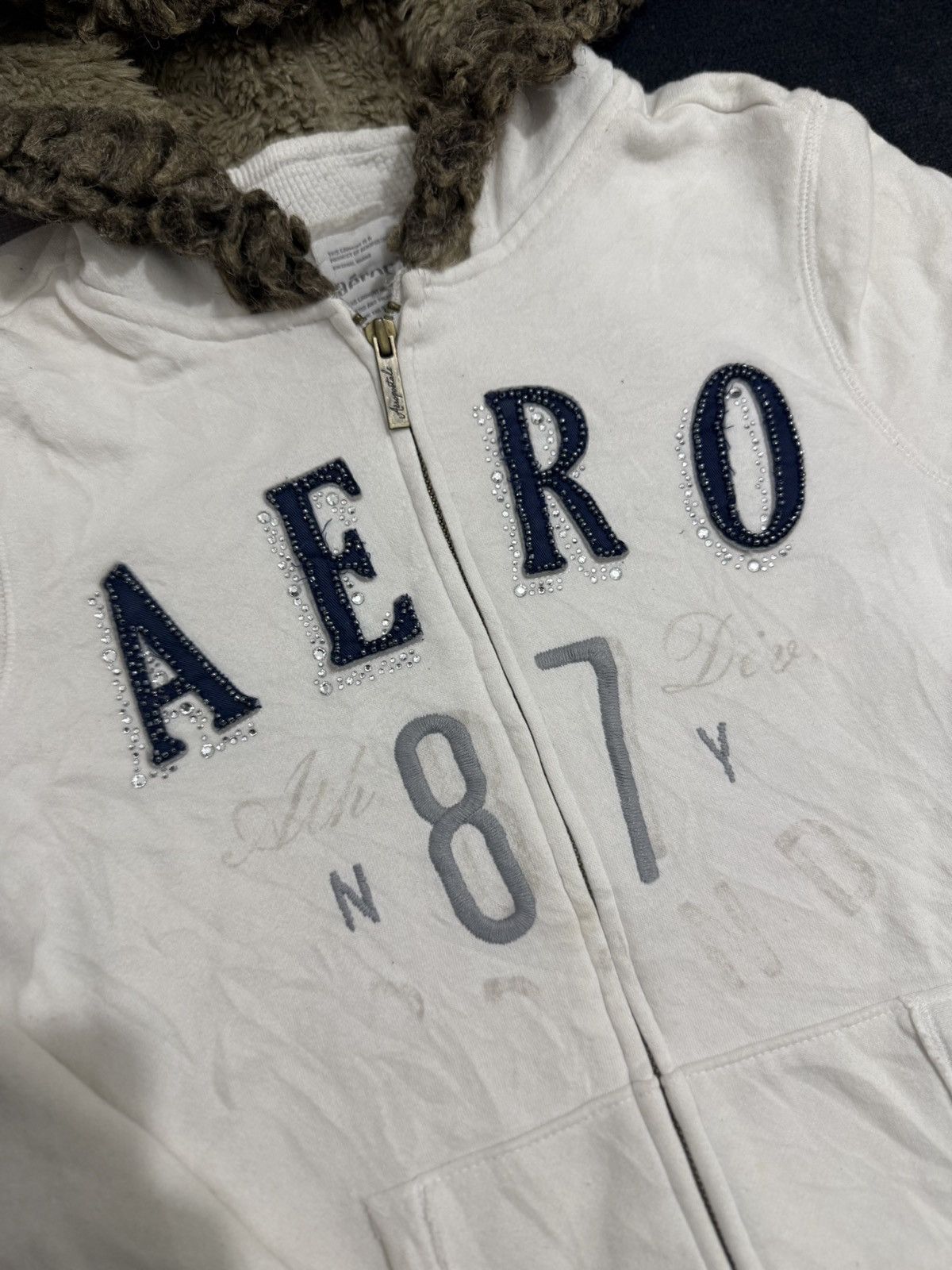 Hysteric Glamour AEROPOSTALE IFSIX FUR HOODIE Size US S / EU 44-46 / 1 - 3 Thumbnail