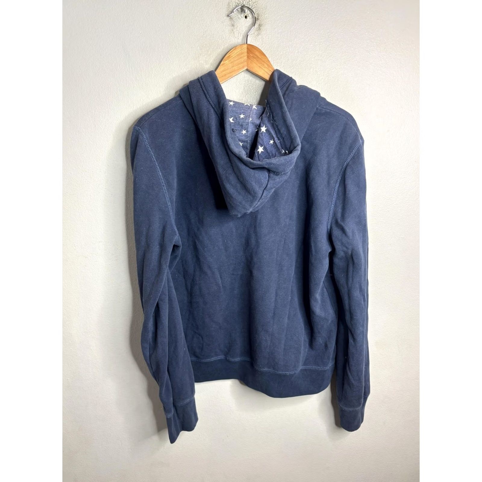 Aeropostale Aeropostale Hoodie Girls XL Blue 87 Logo Henley Fleece Pullover Sweatshirt Size US XL / EU 56 / 4 - 5 Thumbnail