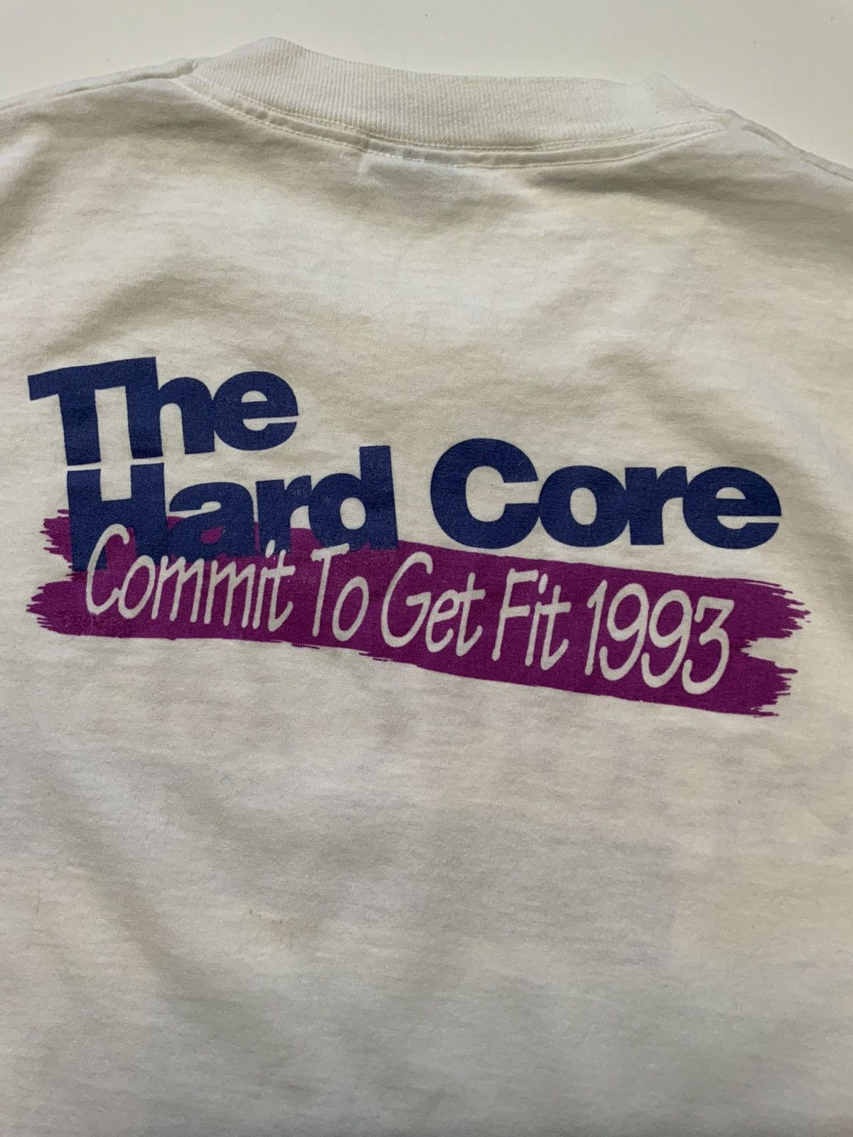 Vintage VTG SportCenter The Hardcore Commit To Get Fit T-shirt Size US XL / EU 56 / 4 - 1 Thumbnail