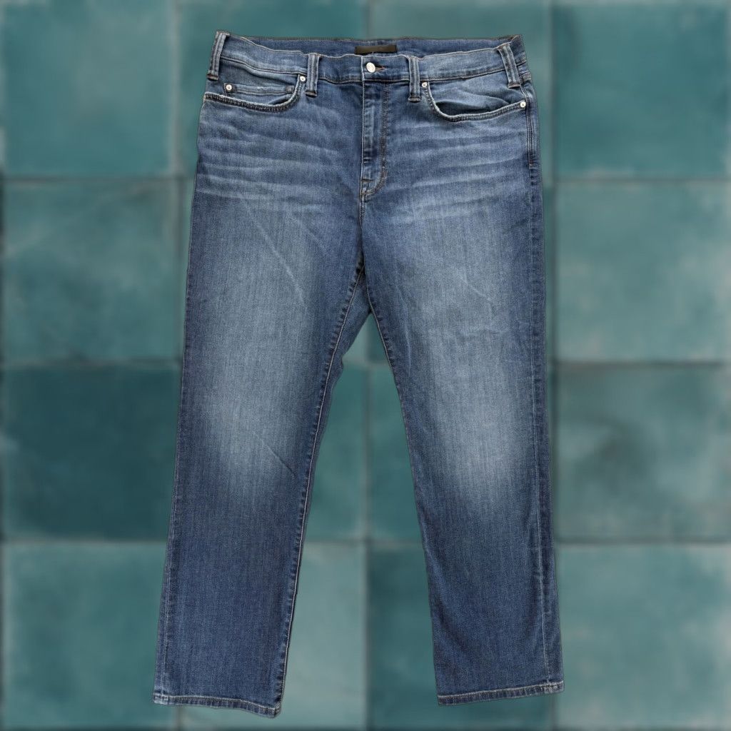 Vintage Joe's Jeans Mens Jeans 42x32 Straight Fit Blue Medium Wash Denim Casual Pants 5-Pocket Zip Fly Mid Rise Size US 42 / EU 58 - 1 Thumbnail