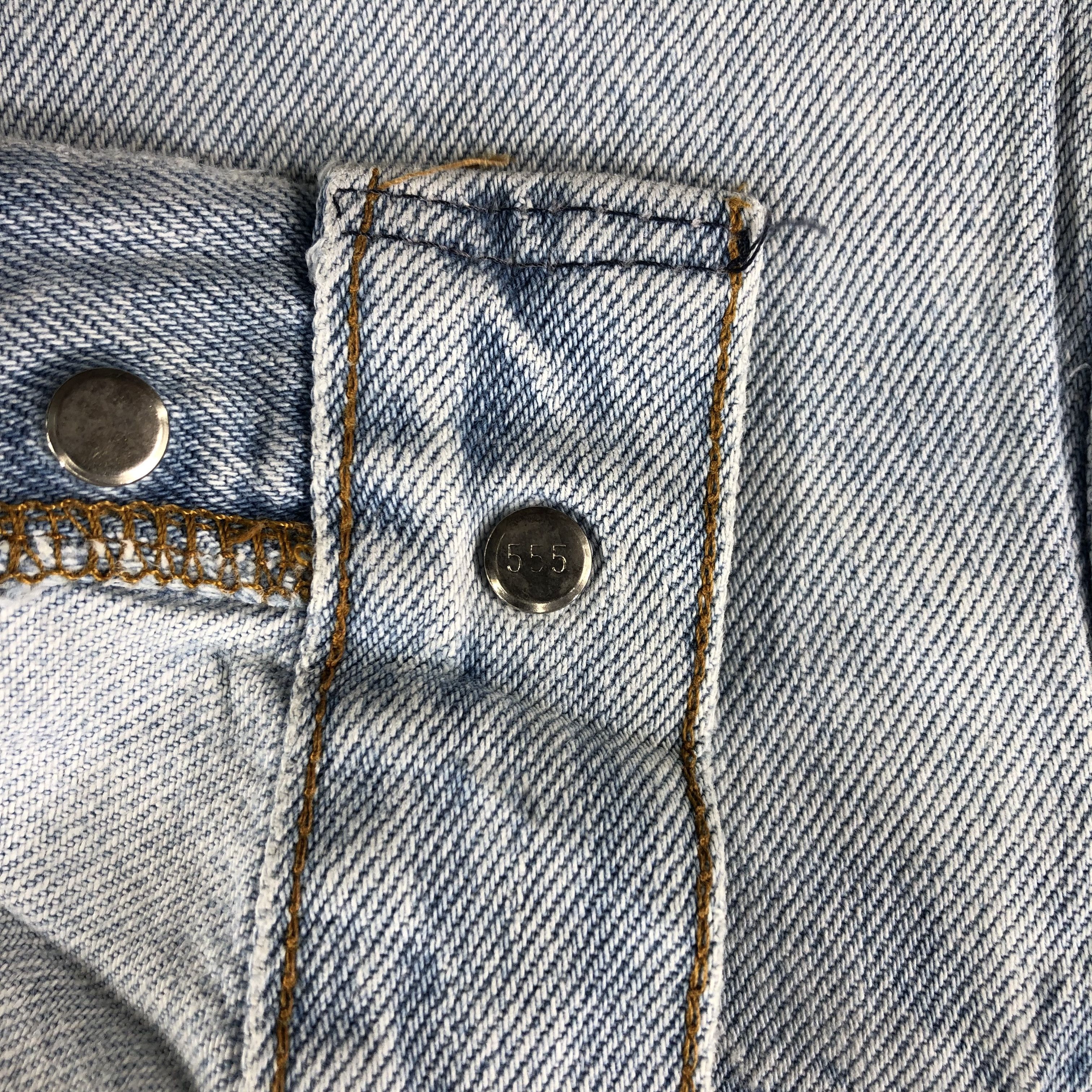 Levi's × Vintage Vintage 90s Light Wash Levis 501 Jeans-JM2195 Size US 28 / EU 44 - 12 Thumbnail