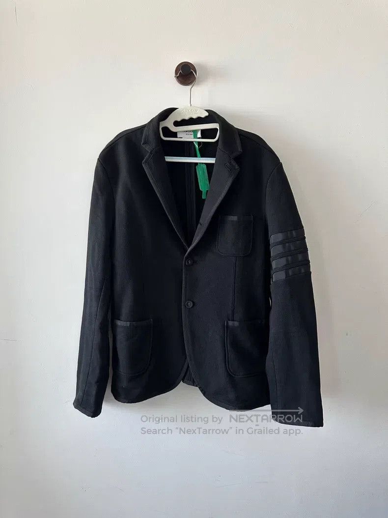 Thom Browne Thom Browne size 3 Black armband jacket Size 42S - 1 Thumbnail