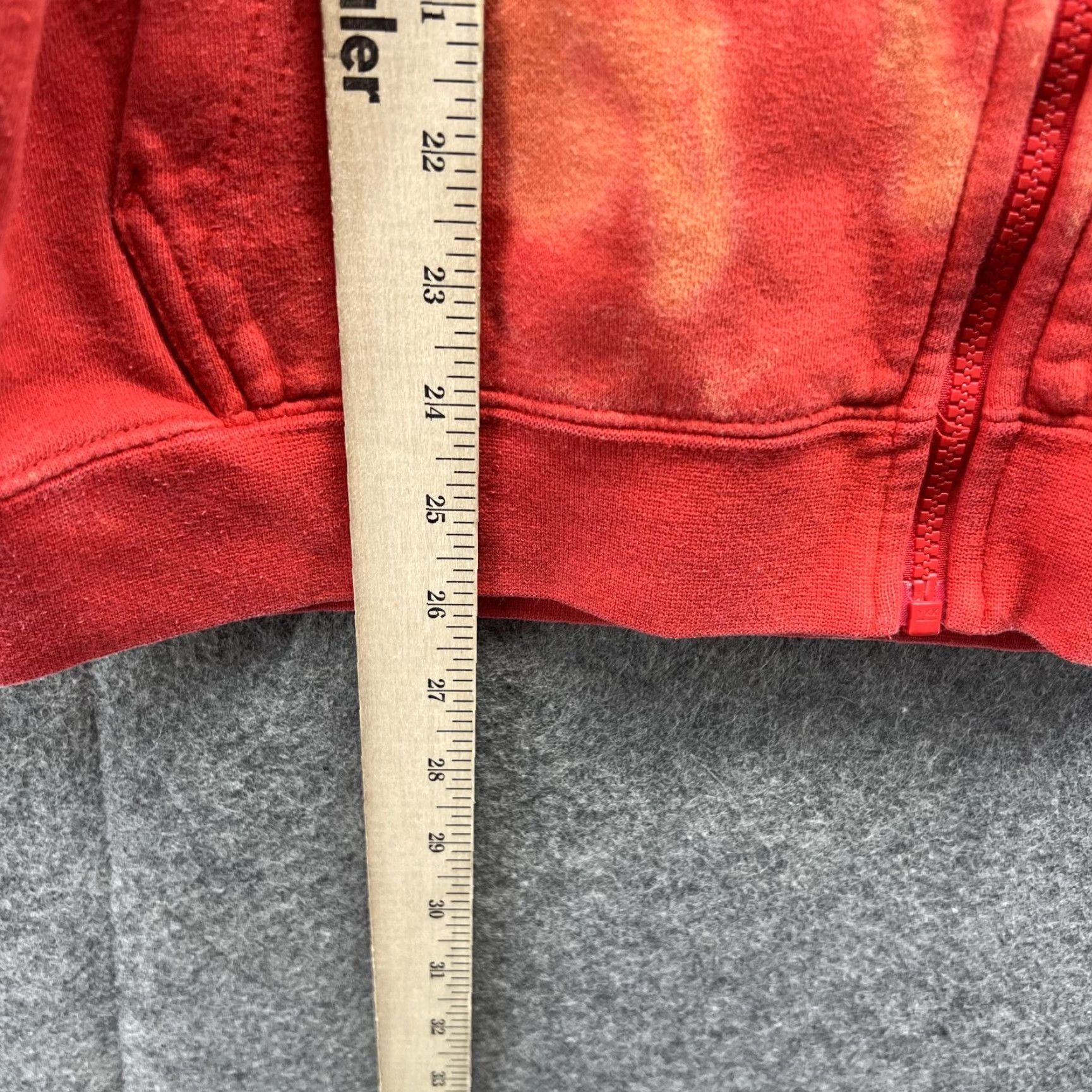 Nike VINTAGE Nike Sweater Men Medium Adult Orange Hoodie Full Zip Swoosh Club Fleece Size US M / EU 48-50 / 2 - 6 Thumbnail