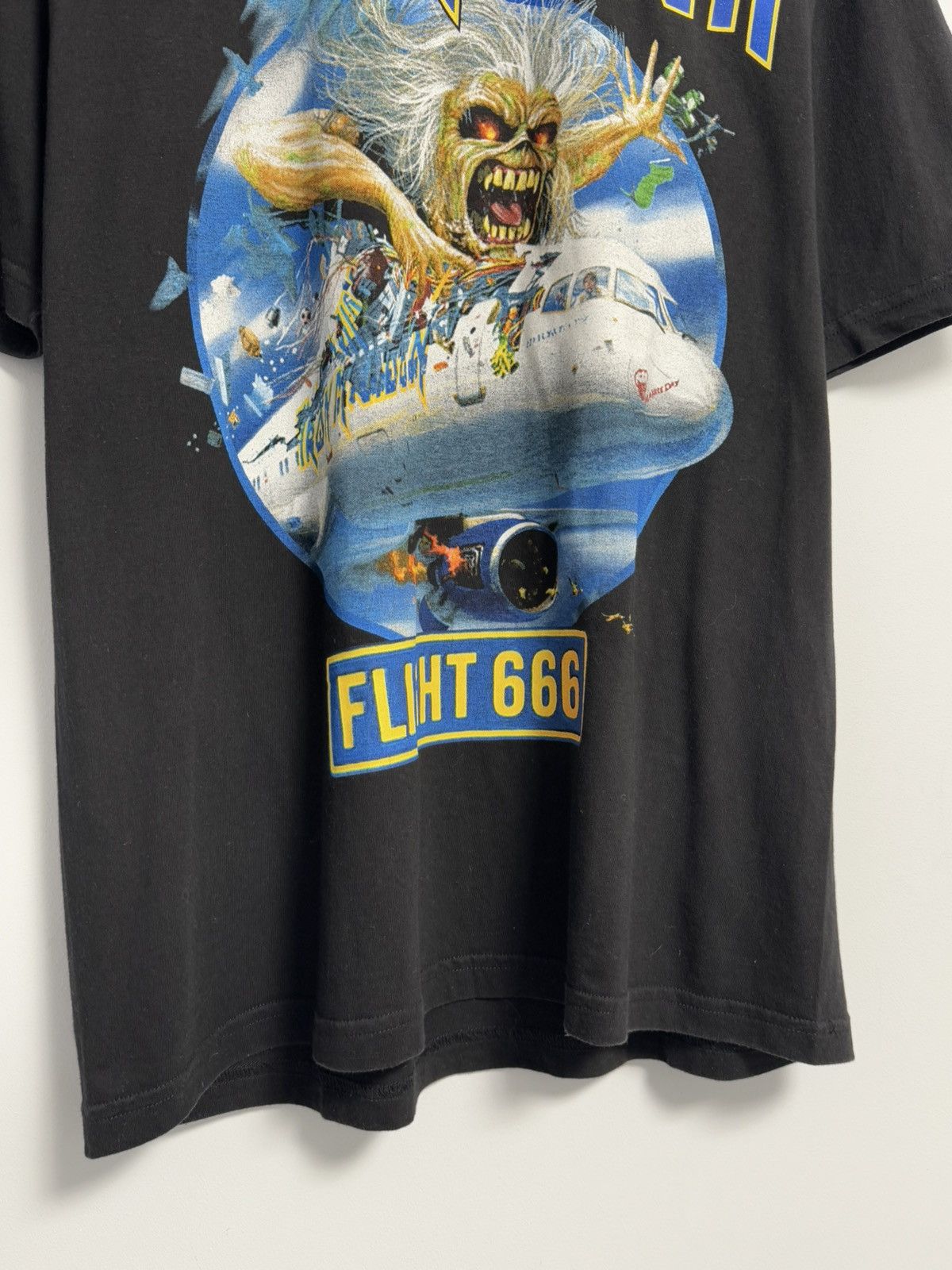 Iron Maiden × Vintage VINTAGE 2009 IRON MAIDEN FLIGHT 666 T T-SHIRT Size US M / EU 48-50 / 2 - 6 Thumbnail