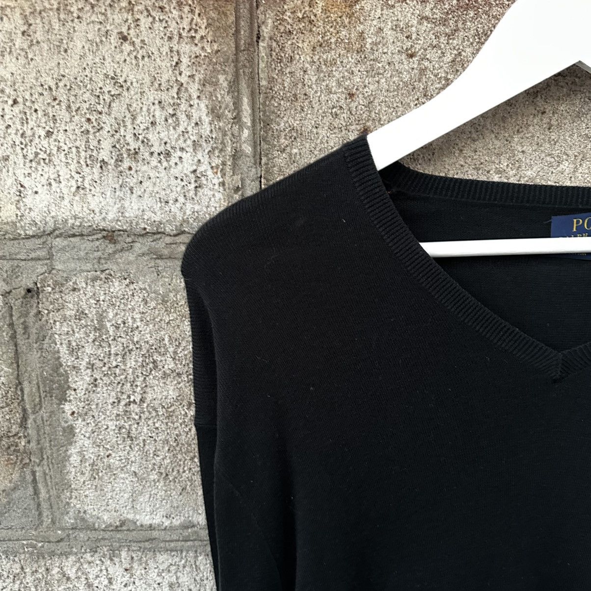 Polo Ralph Lauren Luxury Polo Ralph Lauren V Neck Sweater Size M Y2K 00s USA Size US M / EU 48-50 / 2 - 5 Thumbnail