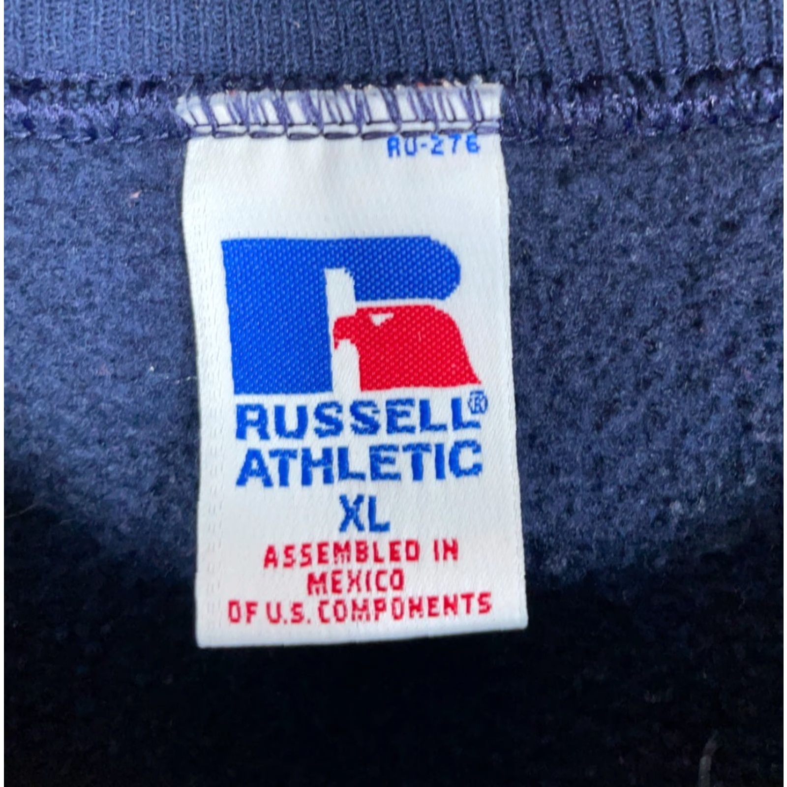 Russell Athletic Russell Athletic Y2K Sweatshirt Adult XL Dark Blue Blank Solid Crewneck 50/50 Size US XL / EU 56 / 4 - 3 Thumbnail