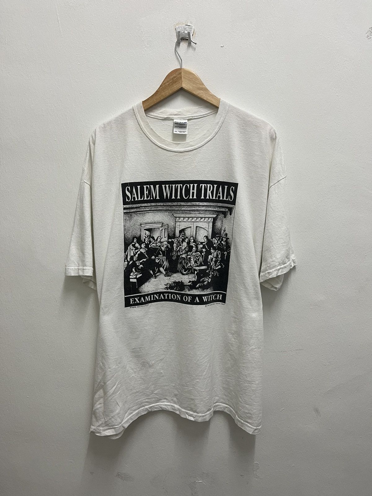 Vintage Movie 1994 Salem Witch Trials Horror Art Tee Extreme Designs Size US XXL / EU 58 / 5 - 1 Thumbnail