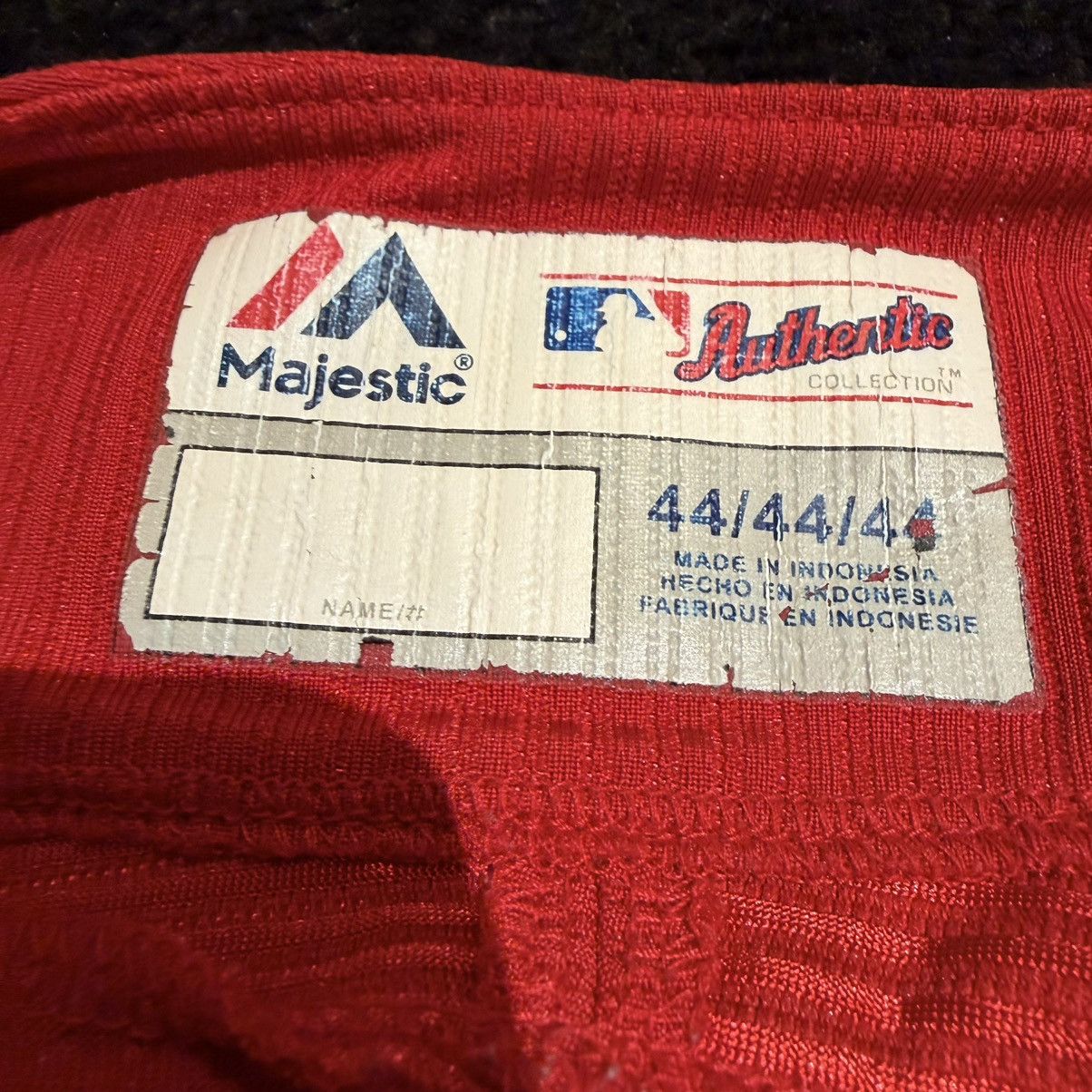 Majestic Majestic Vintage Philadelphia Phillies Red Jersey Sz 44 Size US S / EU 44-46 / 1 - 4 Thumbnail