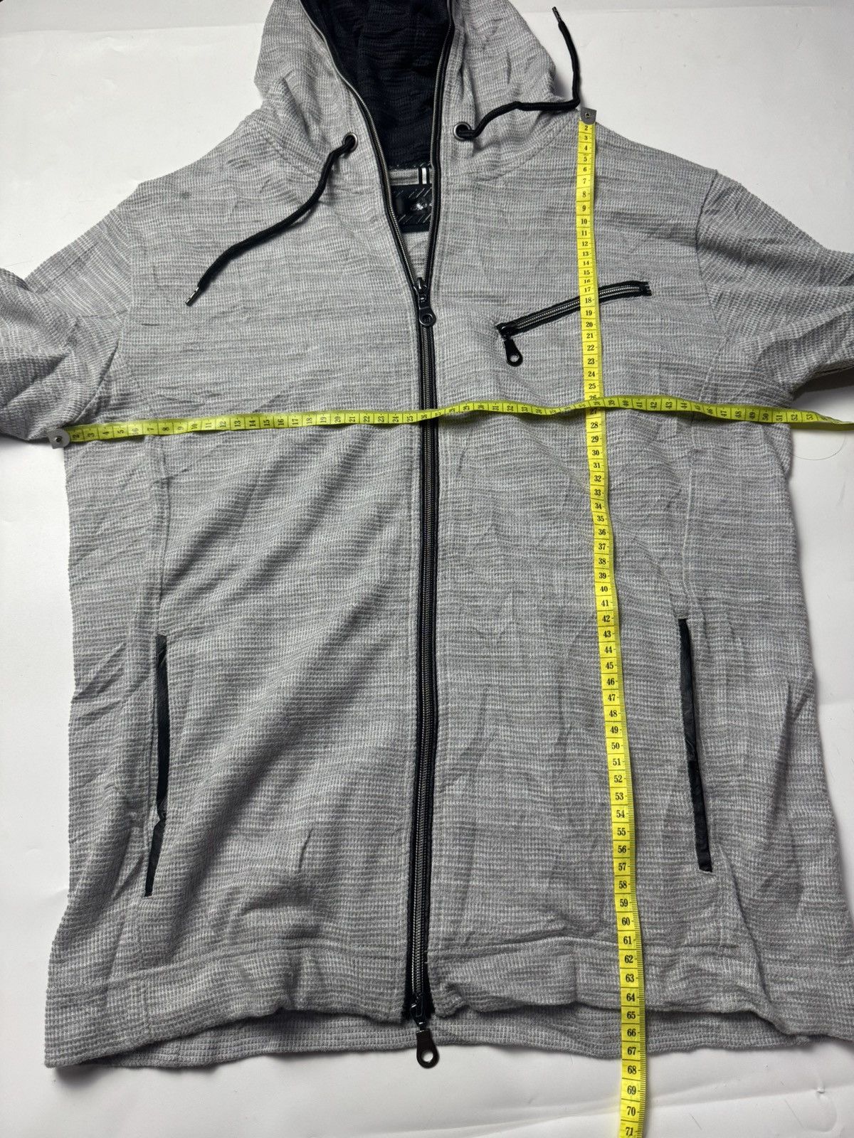 If Six Was Nine × Japanese Brand × Le Grande Bleu (L.G.B.) Nota Bene Japanese Full Zipper Hoodie Archived Styled Size US M / EU 48-50 / 2 - 7 Thumbnail