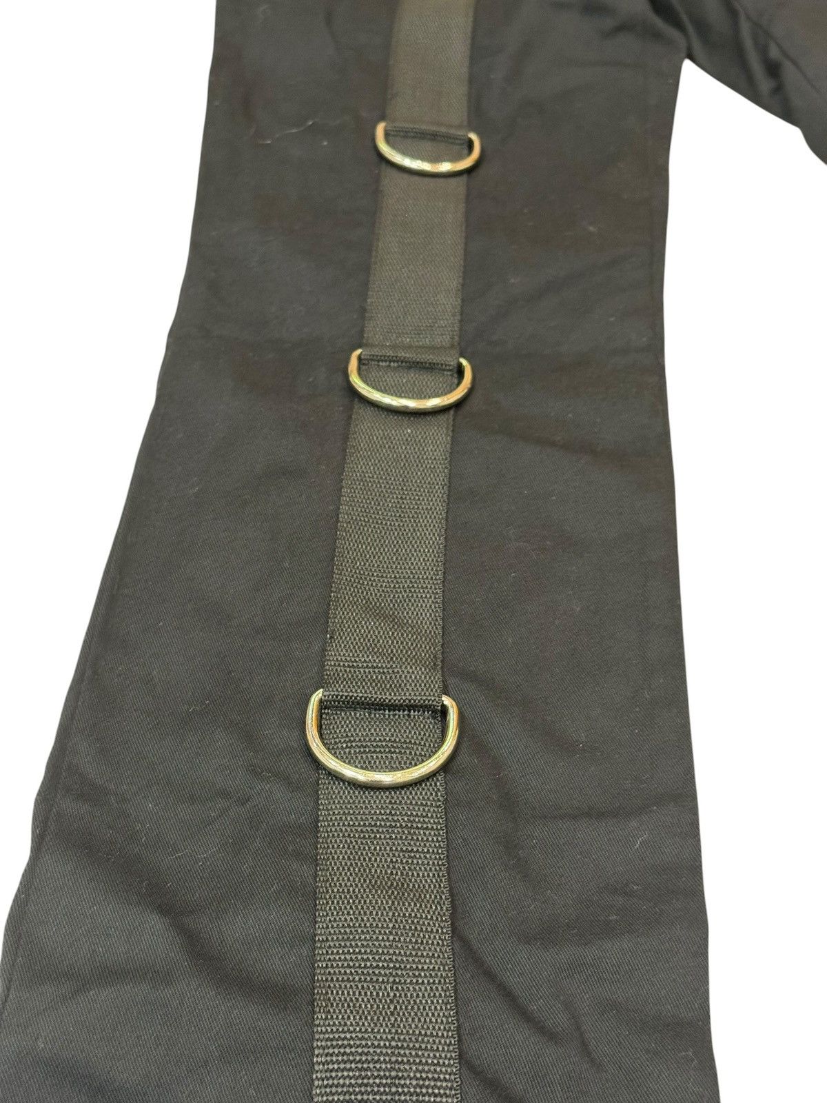Japanese Brand Aderlass Gothic Buckle Bondage Cyber Punk Trousers W28 L34 Size US 28 / EU 44 - 9 Thumbnail