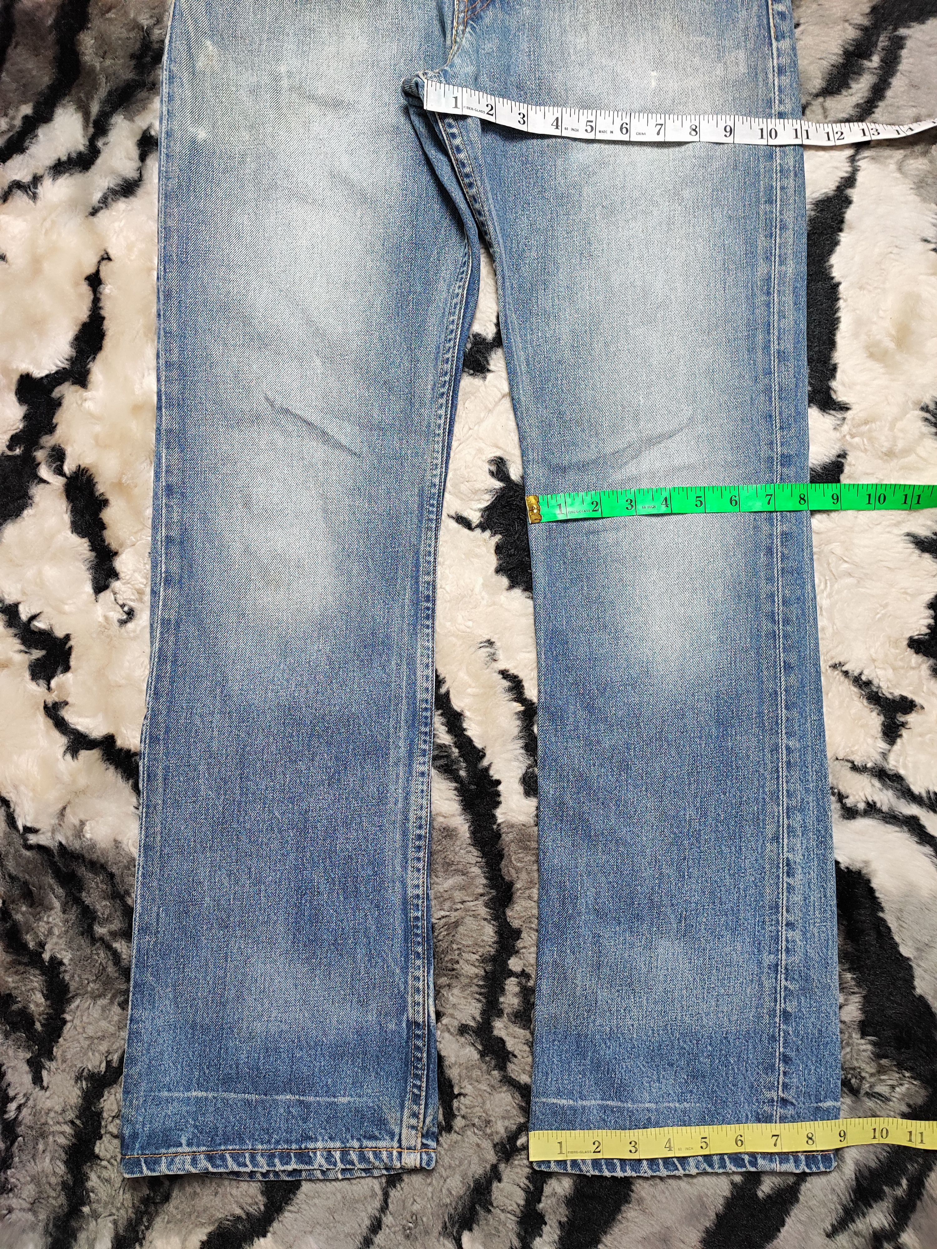 Levi's Levis 507 Flare Distressed Vintage Denim Size US 30 / EU 46 - 3 Thumbnail