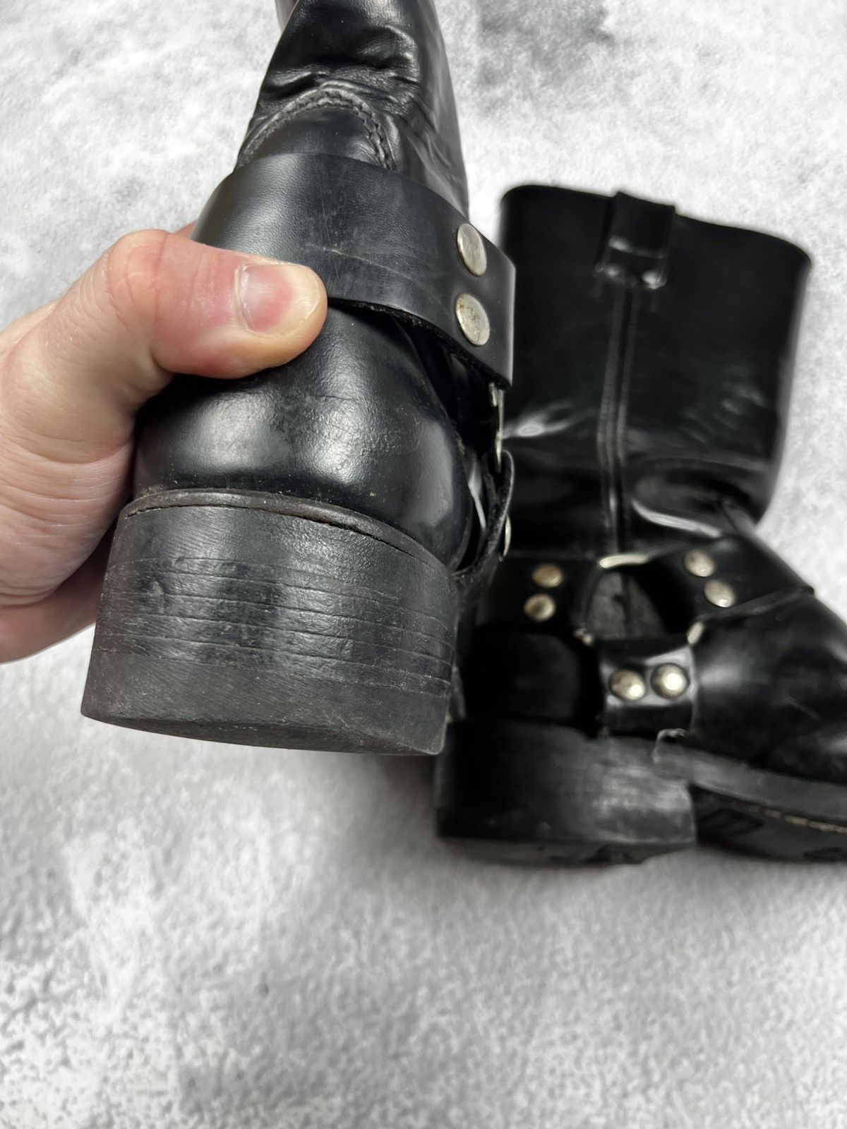 Harley Davidson Harley Davidson leather boots vintage 90s Size US 9 / IT 39 - 11 Thumbnail
