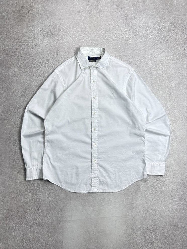 Polo Ralph Lauren Vintage Polo Ralph Lauren White Shirt Y2K L Size US L / EU 52-54 / 3 - 1 Thumbnail