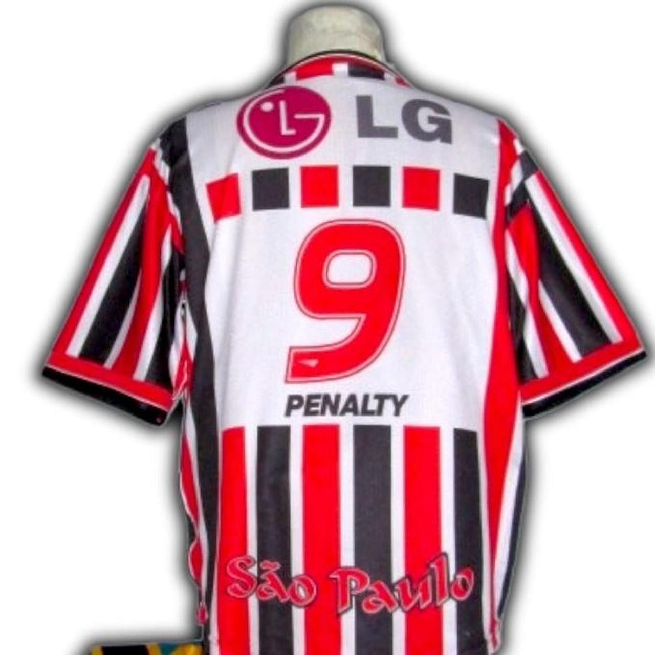 Penalty Fc Sao Paulo Brazil 2000 2001 2002 Shirt Jersey Size US M / EU 48-50 / 2 - 2 Thumbnail