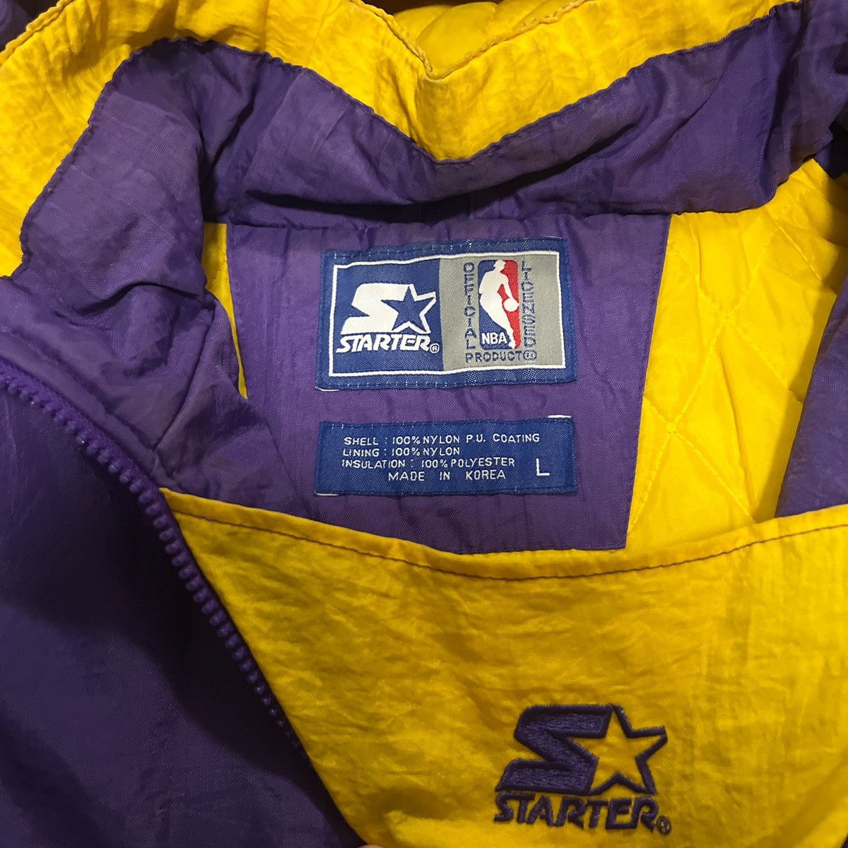 Starter Retro Utah Jazz Starter Jacket Size US L / EU 52-54 / 3 - 5 Thumbnail