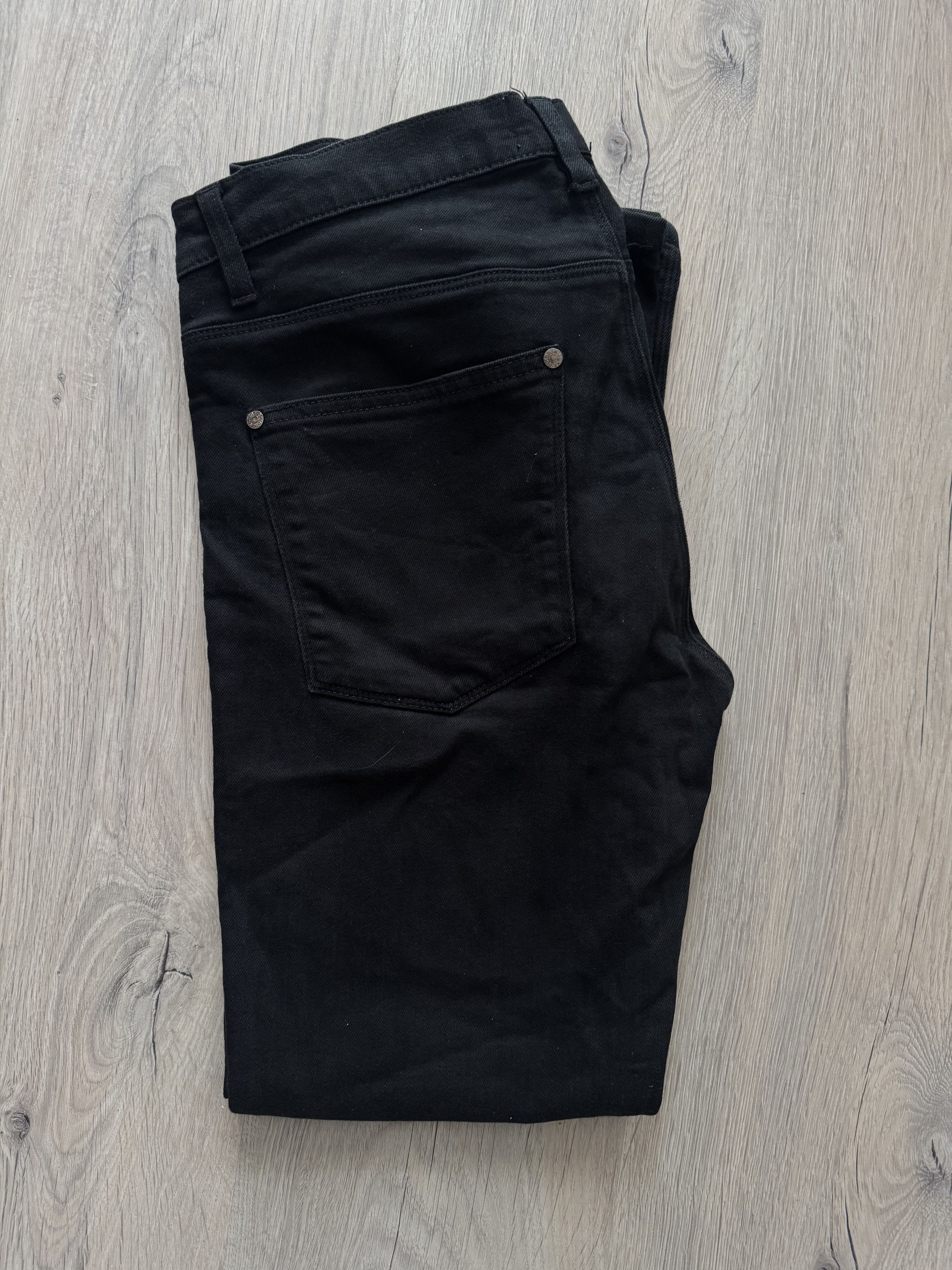 Acne Studios Acne Studios Max Stay Cash Black Denim Size US 31 - 6 Thumbnail