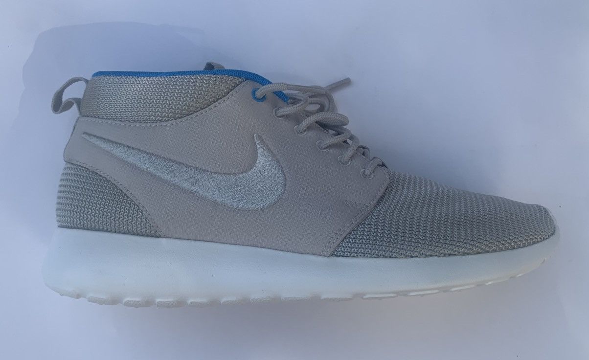 Nike Men’s Nike Roshe Run Mid Size 9.5 Mortar Blue Hero Sneakers Size US 9.5 / EU 42-43 - 5 Thumbnail