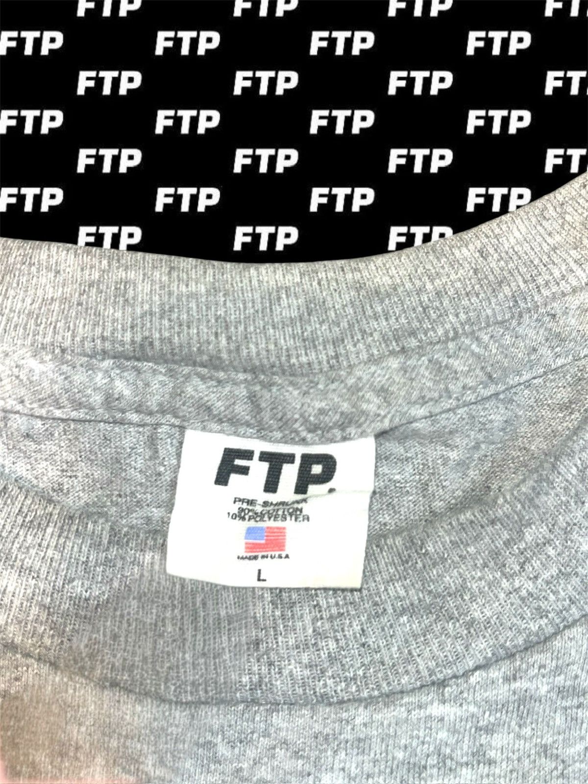 Fuck The Population FTP Fuck The Population Reaper Tee Gray Size Large Size US L / EU 52-54 / 3 - 3 Thumbnail
