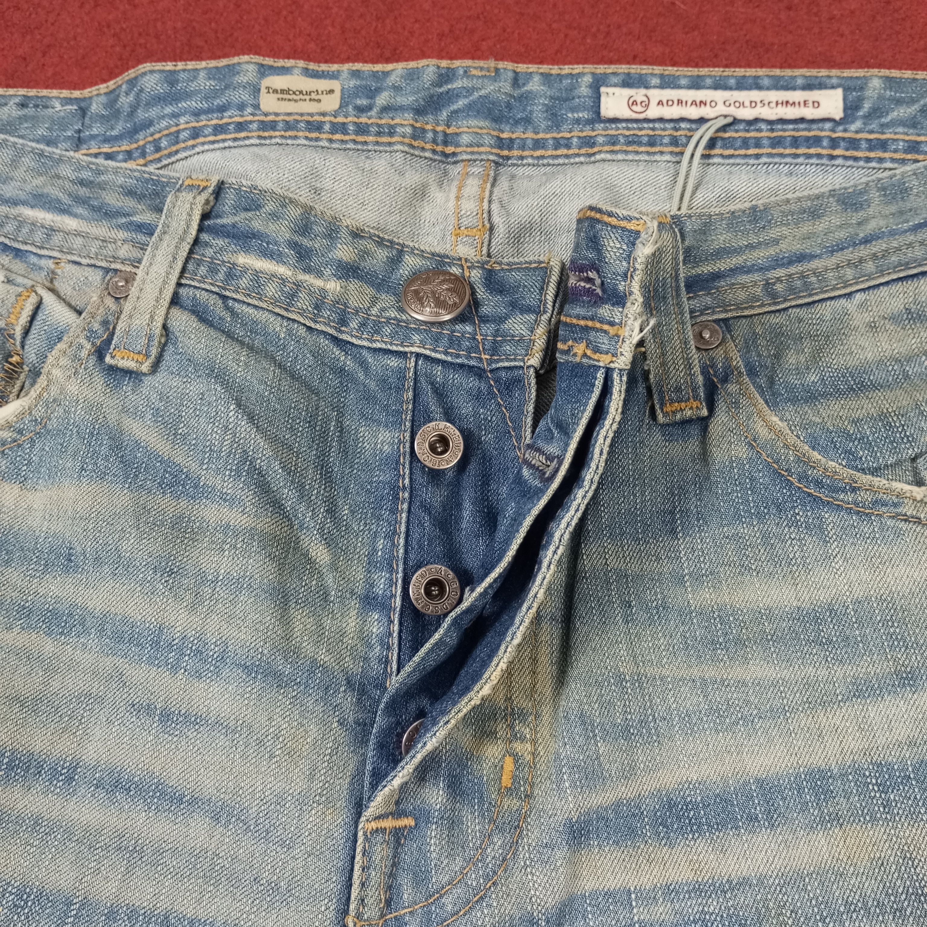 AG Adriano Goldschmied AG Adriano Goldschmied Straight Leg Jeans Size US 36 / EU 52 - 12 Thumbnail