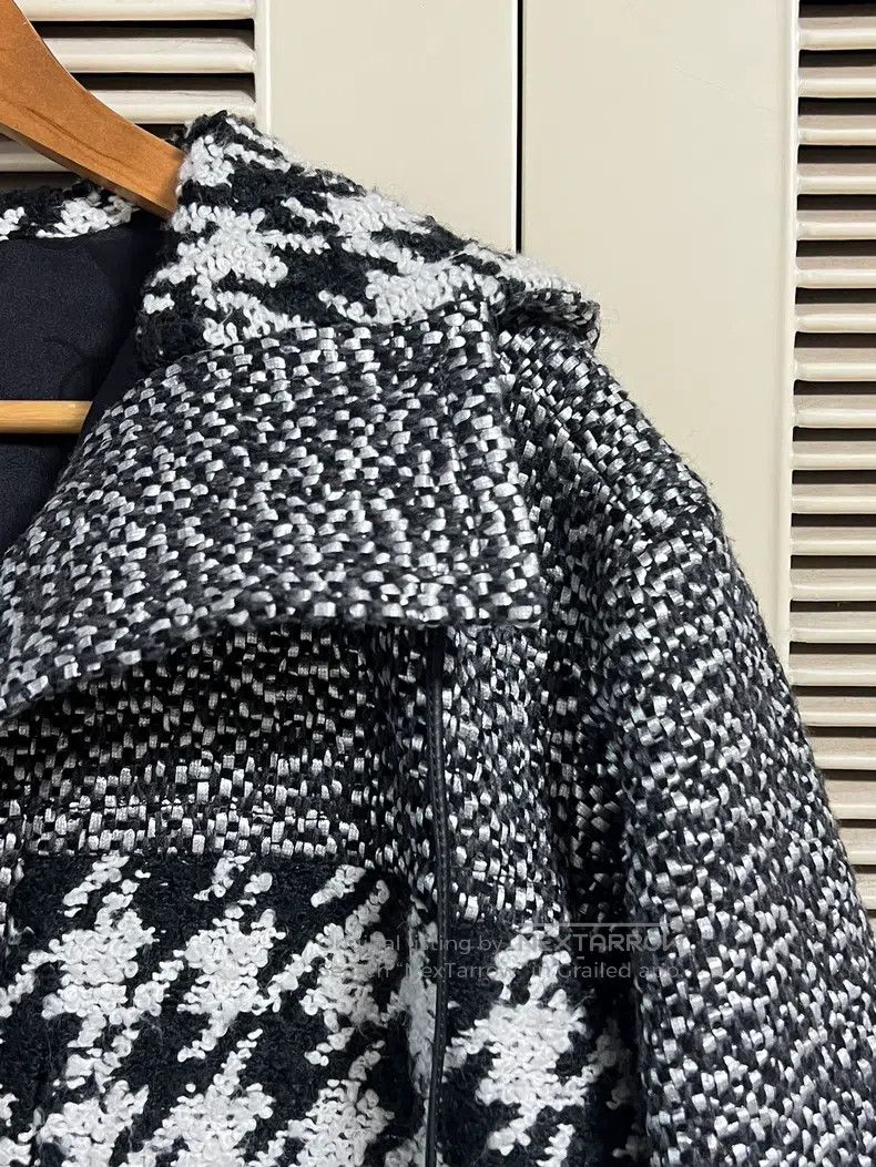 Chanel Chanel Bird check coat Size XS / US 0-2 / IT 36-38 - 4 Thumbnail