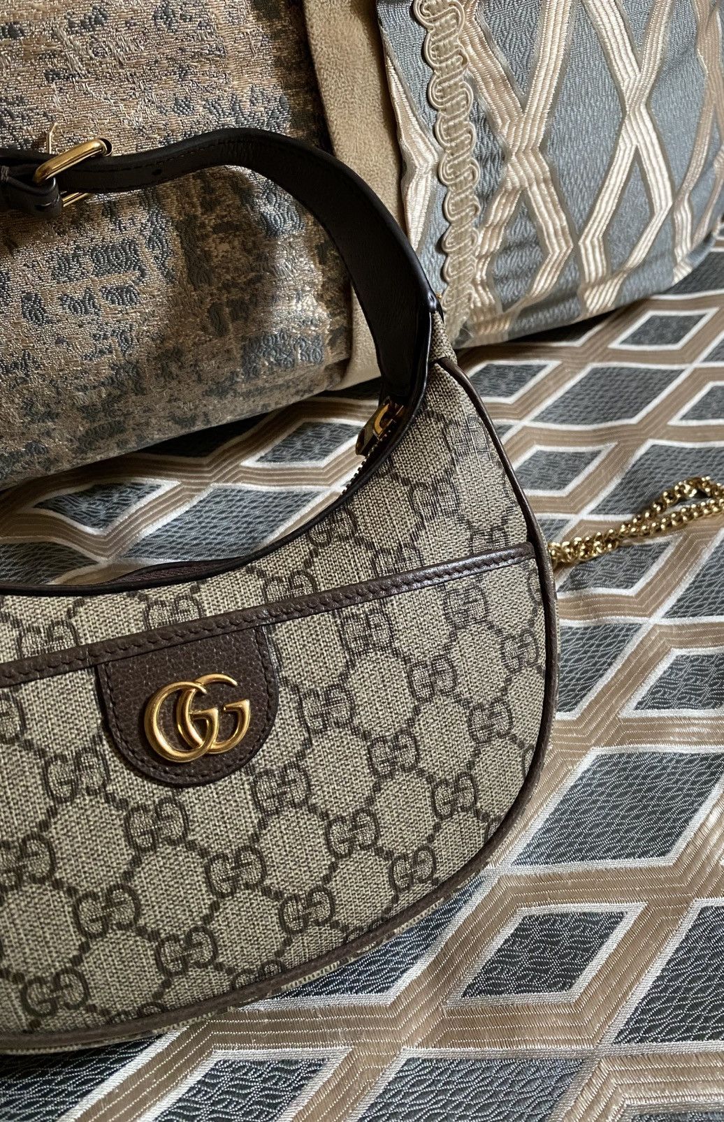 Gucci Gucci mini sac porté épaule Ophidia GG Size ONE SIZE - 8 Thumbnail