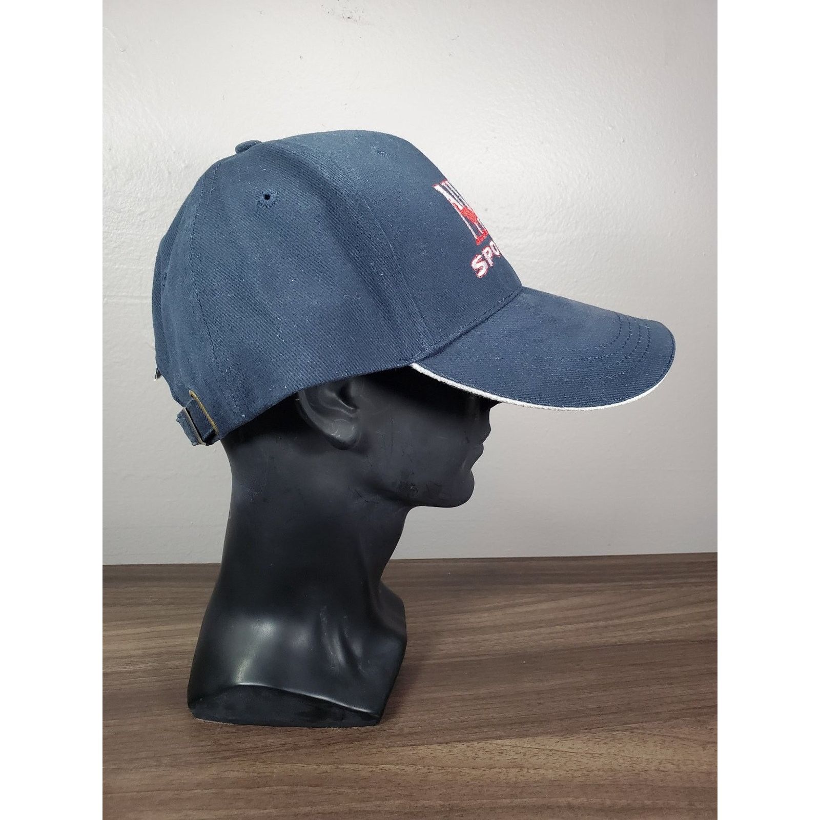 Vintage NWTF Sponsor Hat Adjustable Navy Blue Hunting Cap Turkey Size ONE SIZE - 5 Thumbnail
