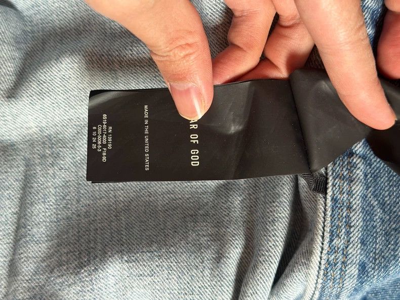 Fear of God Fear of God Denim jacket Size US XL / EU 56 / 4 - 5 Thumbnail