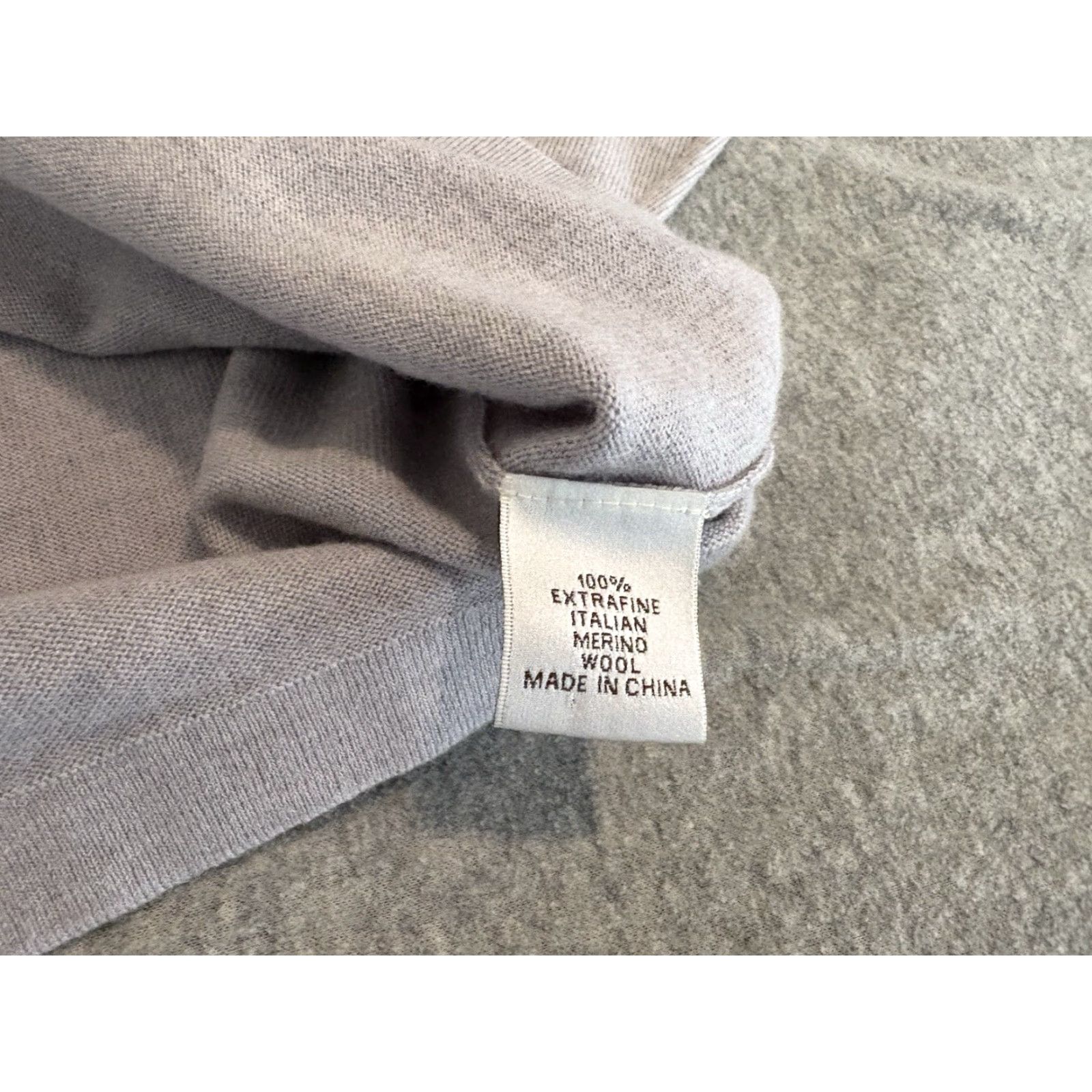 Peter Millar Peter Millar Sweater Pullover XL Mens Wool Gray Golf Merino Wool Quarter Zip Size US XL / EU 56 / 4 - 5 Thumbnail