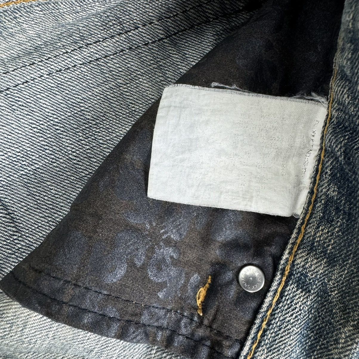 Japanese Brand ☀️SWAGGER PAINT SPLASH SELVEDGE DENIM PANTS Size US 34 / EU 50 - 14 Thumbnail