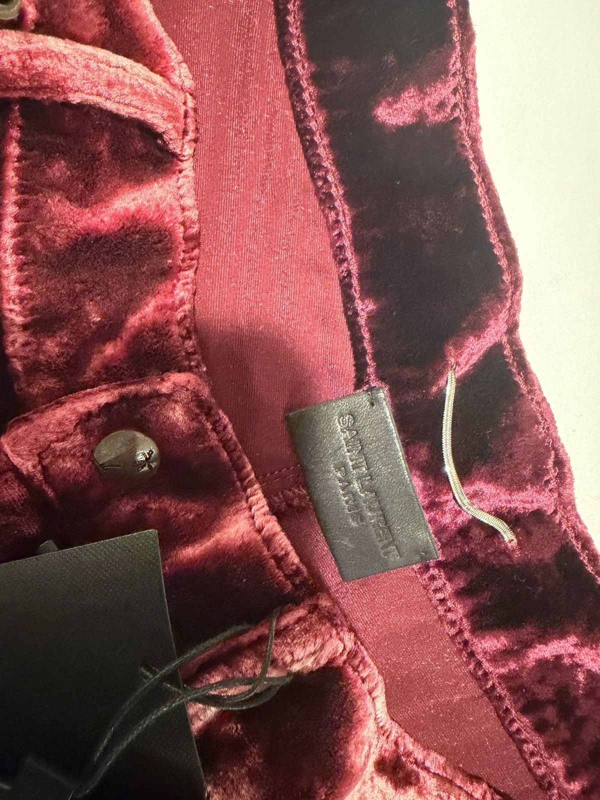 Saint Laurent Paris Saint Laurent velvet pants. 33 $1390 Size US 33 - 10 Thumbnail