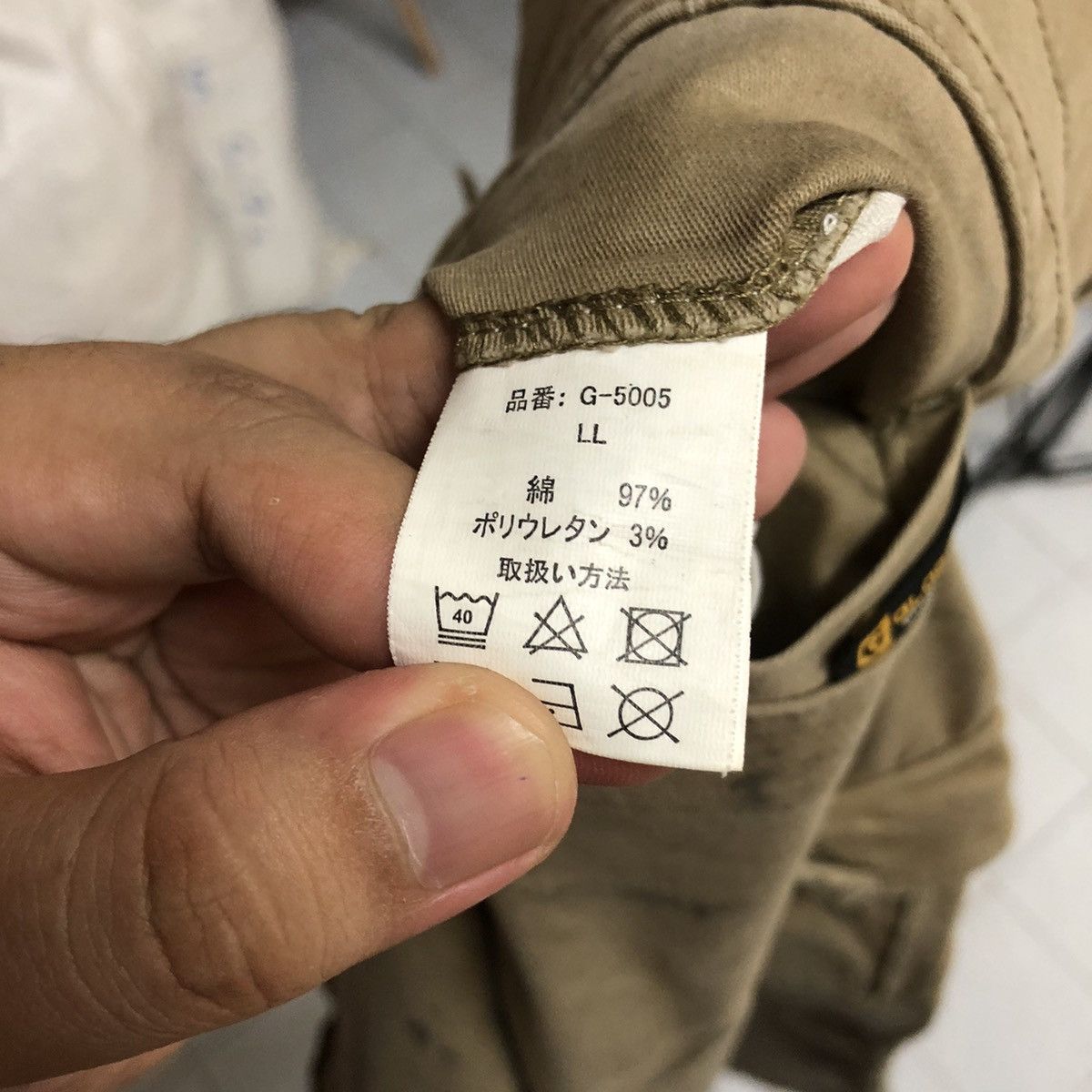 Japanese Brand DLL Gladiotor Brown Cargo Multpocket Pants #C111 Size US 33 - 24 Thumbnail