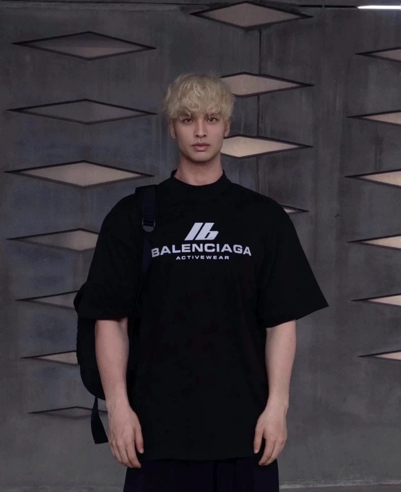 Balenciaga Balenciaga Black short-sleeved T-shirt Size US XS / EU 42 / 0 - 7 Thumbnail