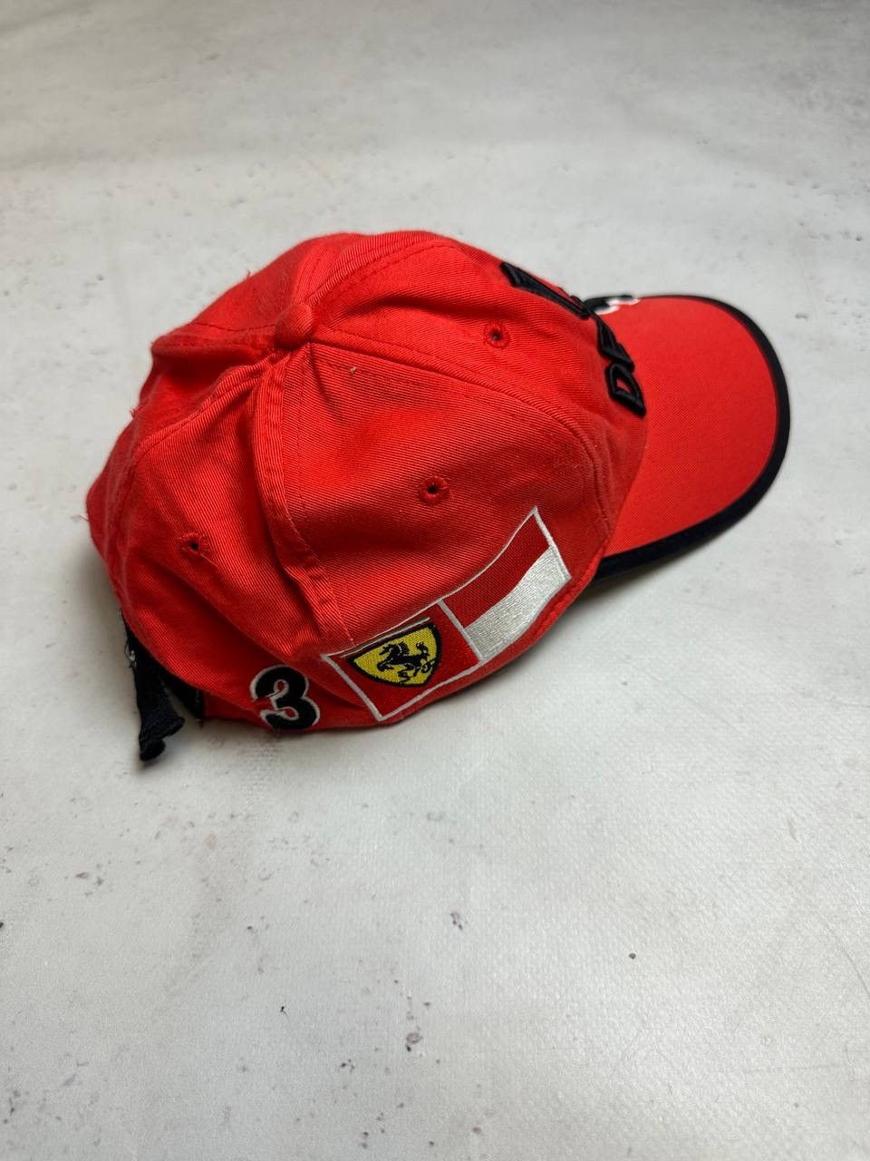 Ferrari Vintage Ferarri F-1 Moto Dekra Racing Y2K Cap Size ONE SIZE - 4 Thumbnail