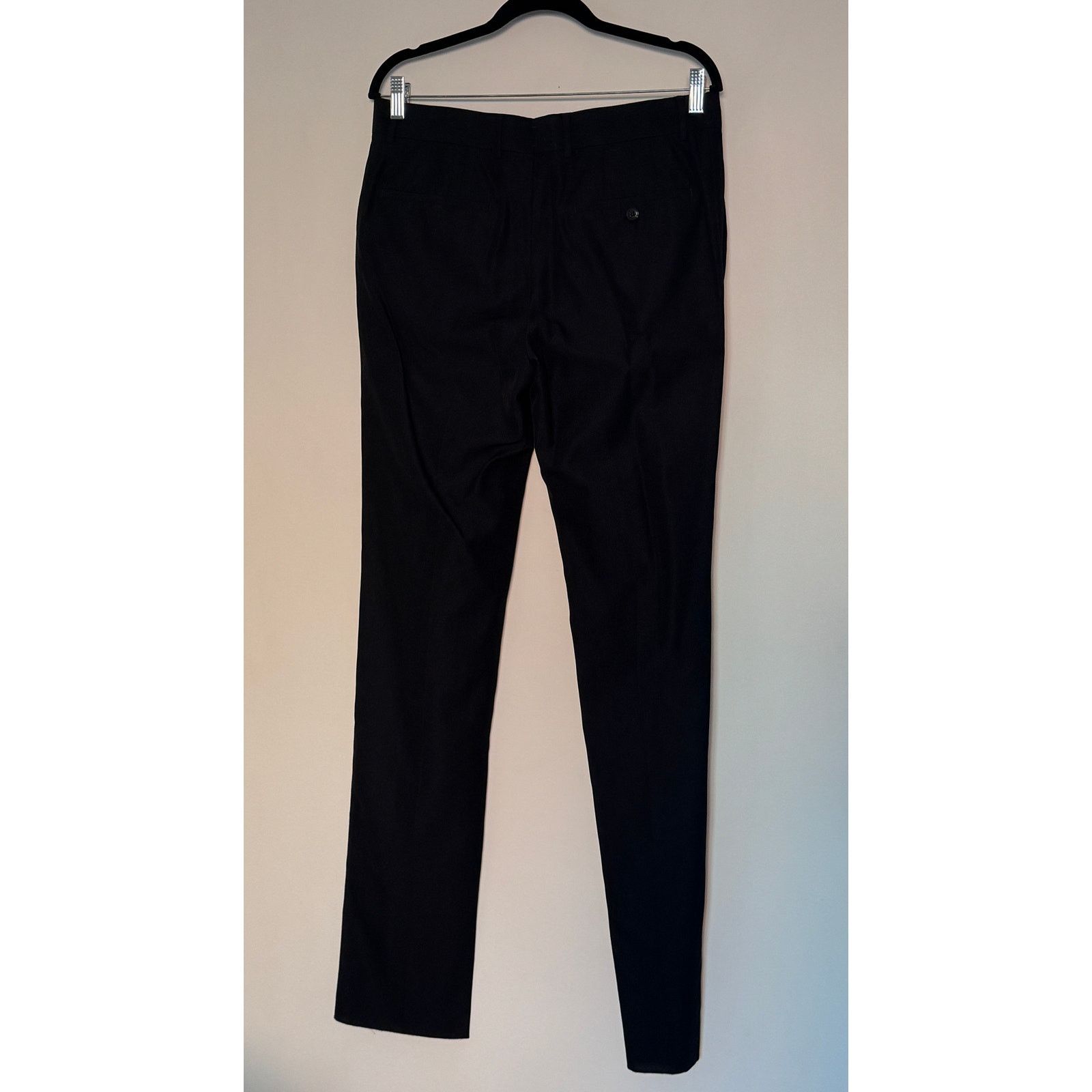 Roberto Cavalli Roberto Cavalli Black Trousers Cotton-Viscose Blend Size 48 Size US 32 / EU 48 - 2 Thumbnail