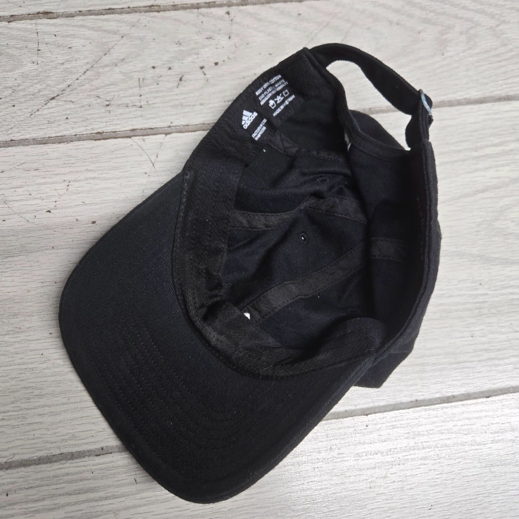 Adidas ADIDAS Hat Baseball Cap One Size Black Adjustable Logo Strapback Relaxed Cap Men - Casual Sports Style Size ONE SIZE - 5 Thumbnail