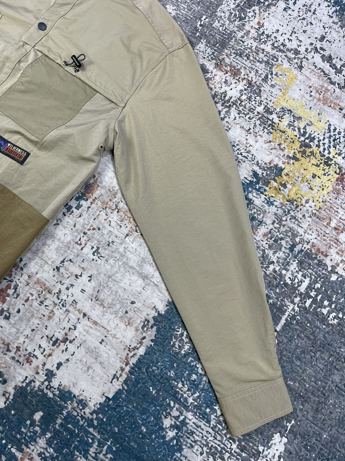 Japanese Brand Wilderness Experience Outdoors 2Way Apron Shirt Size US L / EU 52-54 / 3 - 5 Thumbnail