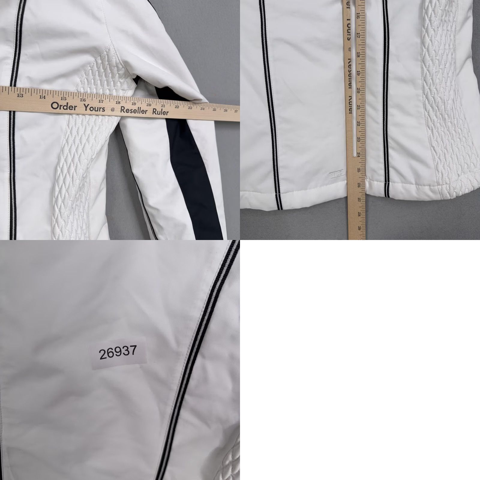 Vintage NILS Womens Jacket - Ski Snowboard Insulation 6 W - Insulated Polyester Winter Size M / US 6-8 / IT 42-44 - 9 Thumbnail