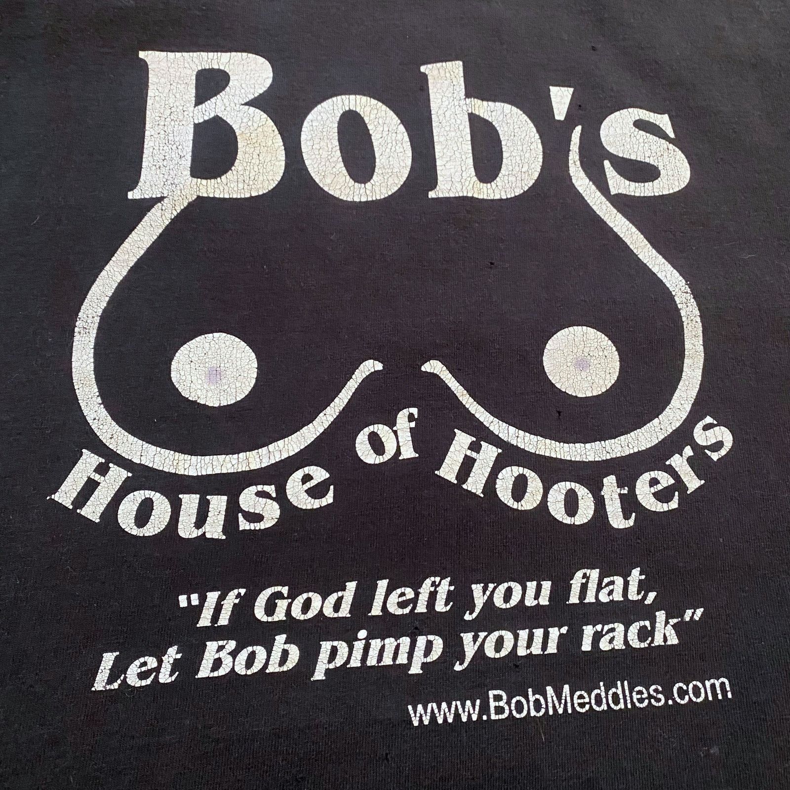 Vintage Vintage House Of Hooters Boob T Shirt Funny Comedy Size US L / EU 52-54 / 3 - 3 Thumbnail