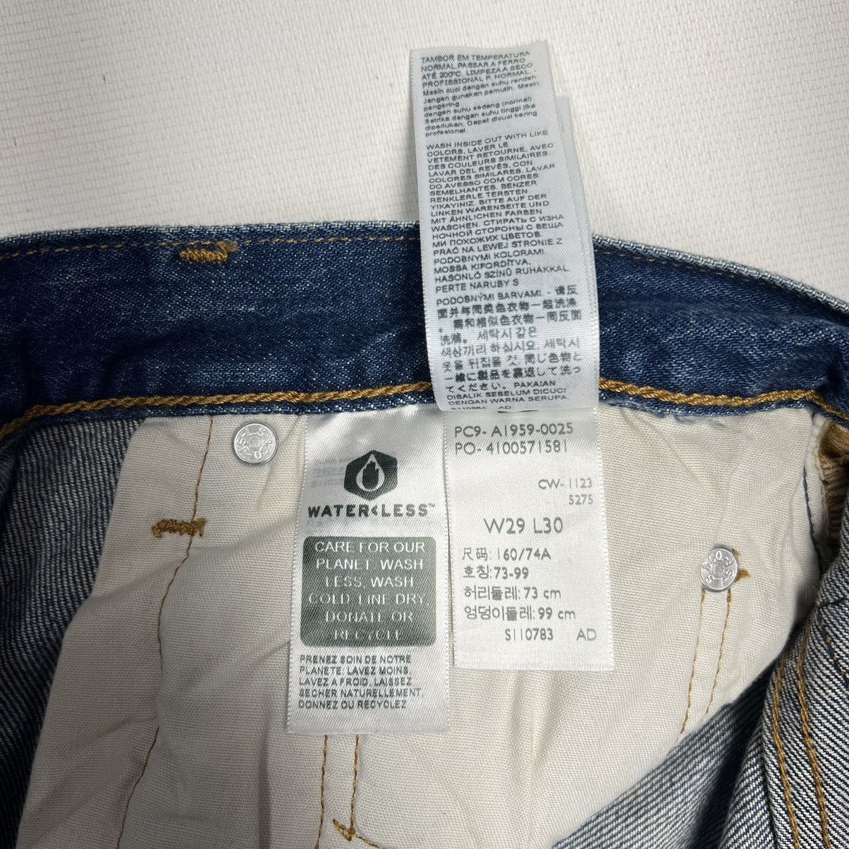 Levi's Made & Crafted NEW Levis 501 90s Jeans Blue Selvedge Denim Red Line Size 29" - 13 Thumbnail