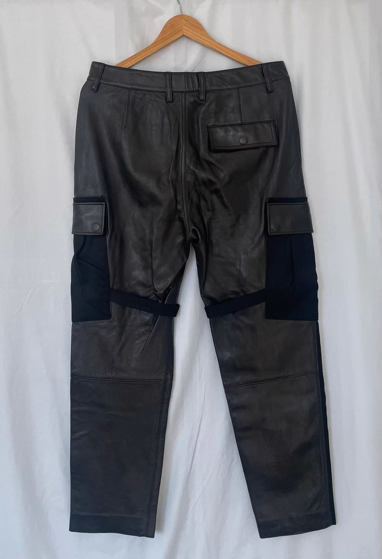 3.1 Phillip Lim 3.1 Philip Lim Men's Sheepskin Cargo Pants Size US 31 - 2 Thumbnail