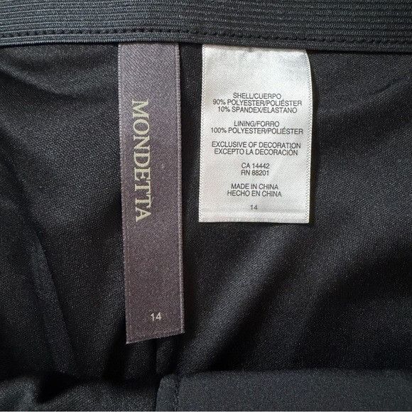 Mondetta MONDETTA STRAIGHT LEG ATHLETIC PANTS SZ 14 Size 36" / US 14 / IT 50 - 3 Thumbnail