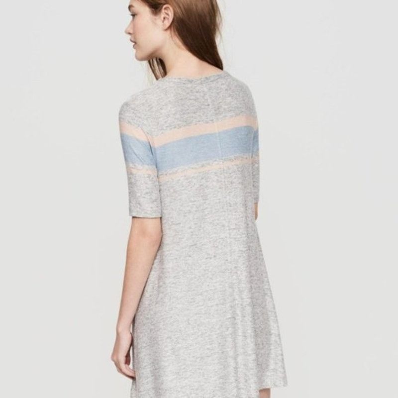 Other Lou & Grey Striped Marlknit Swing Dress Gray Womens Small Size S / US 4 / IT 40 - 9 Thumbnail