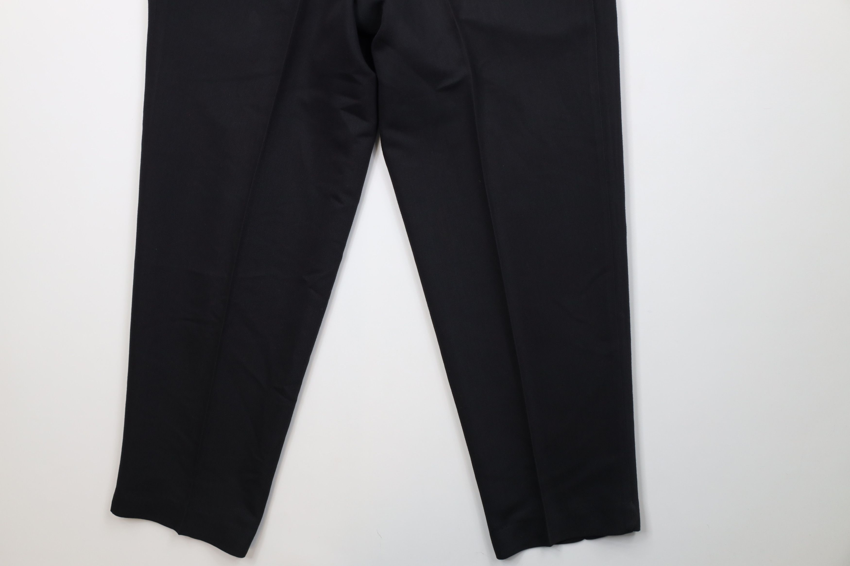 Vintage Vintage 90s Streetwear Gabardine Blend Chino Pants Black USA Size US 30 / EU 46 - 13 Thumbnail