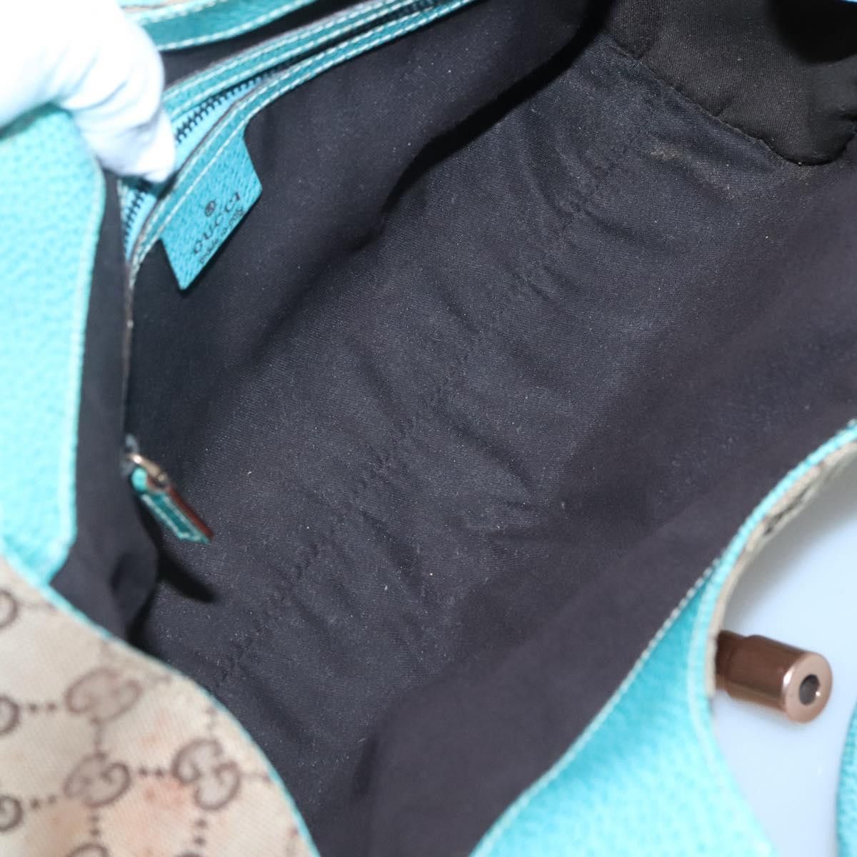 Gucci GUCCI GG Canvas Jackie Shoulder Bag Beige Size ONE SIZE - 17 Thumbnail