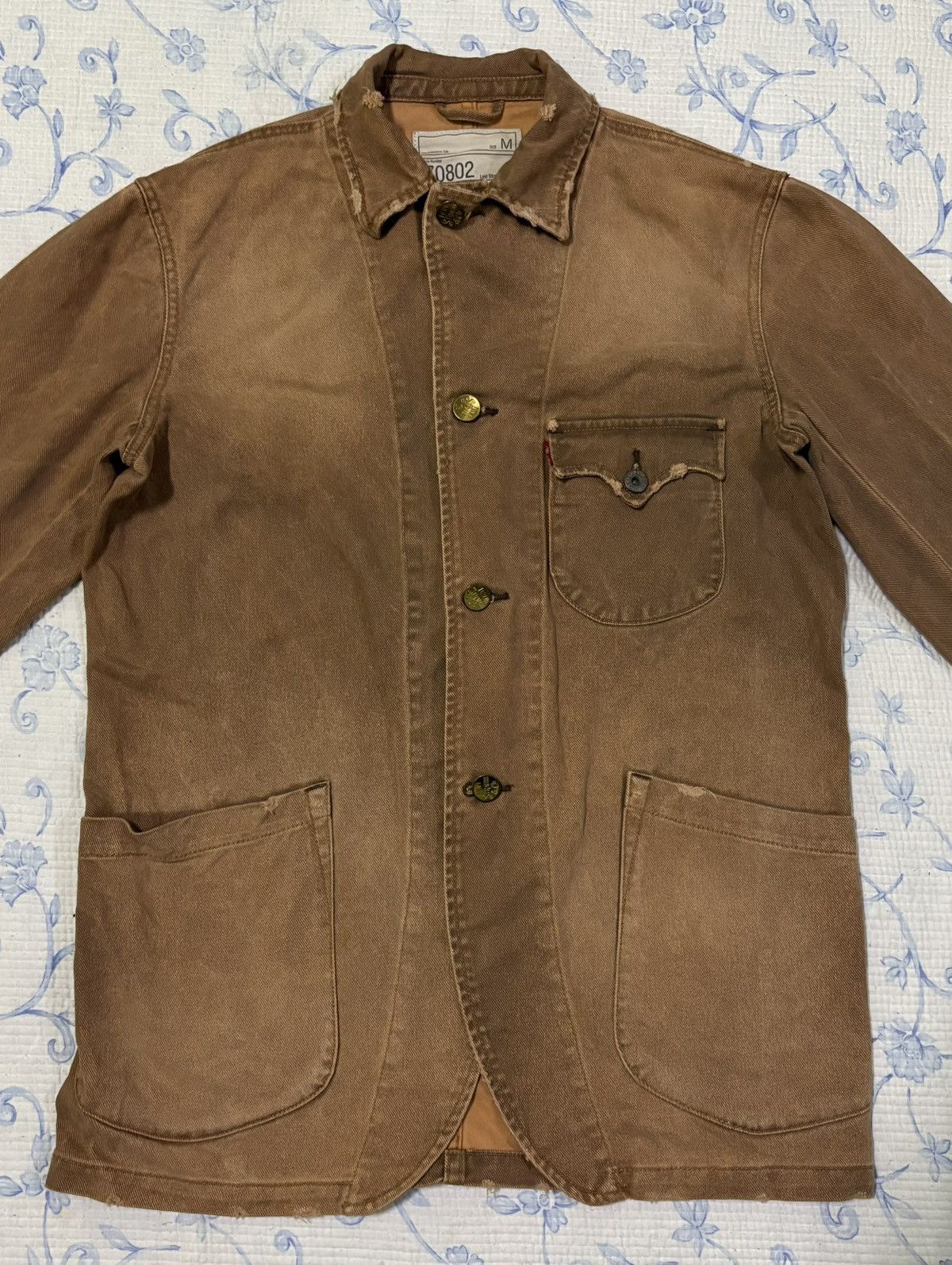 Levi's Levi’s Vintage Chore Faded Workwear Jacket Size US M / EU 48-50 / 2 - 4 Thumbnail