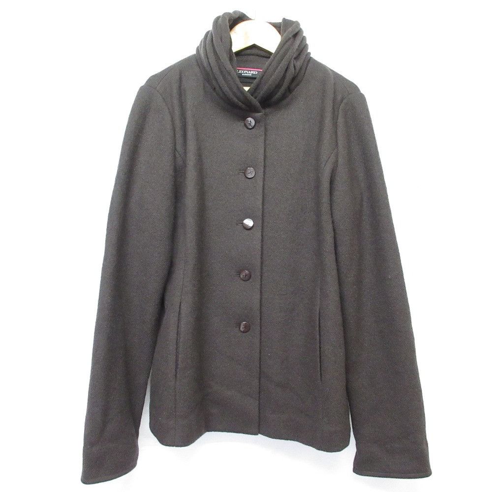Other Other LEONARD FASHION Wool Short Coat Cotton Outerwear DUTY FREE for USA Size ONE SIZE - 1 Thumbnail