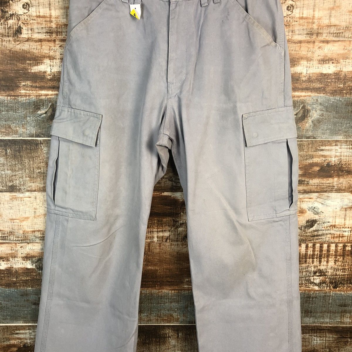 Carhartt DL Carhatt Grey Cargo Multipocket Pants #C109 Size US 32 / EU 48 - 6 Thumbnail
