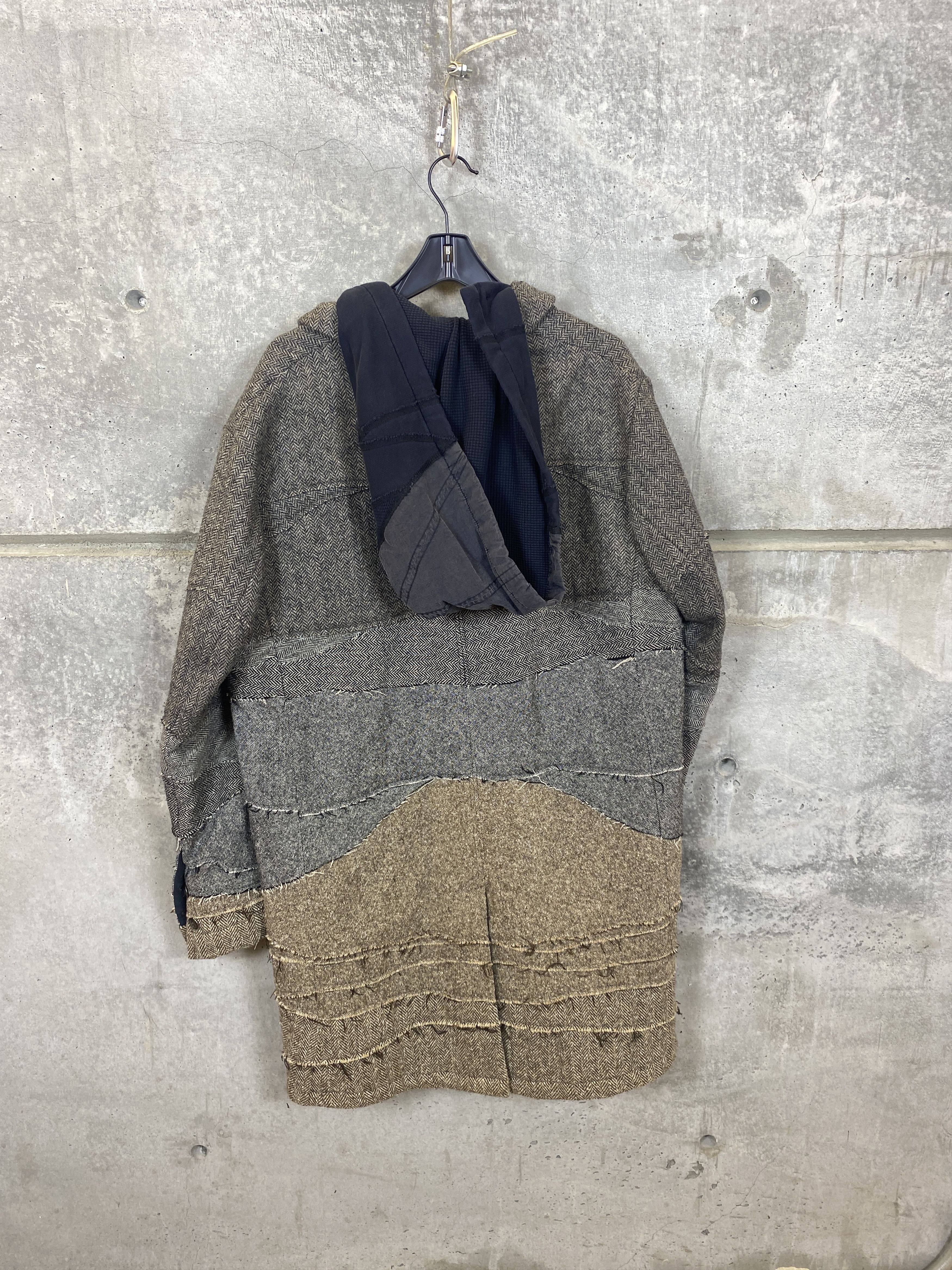 Greg Lauren GREG LAUREN MIXED HERRINGBONE COAT JACKET SAMPLE Size US L / EU 52-54 / 3 - 2 Thumbnail